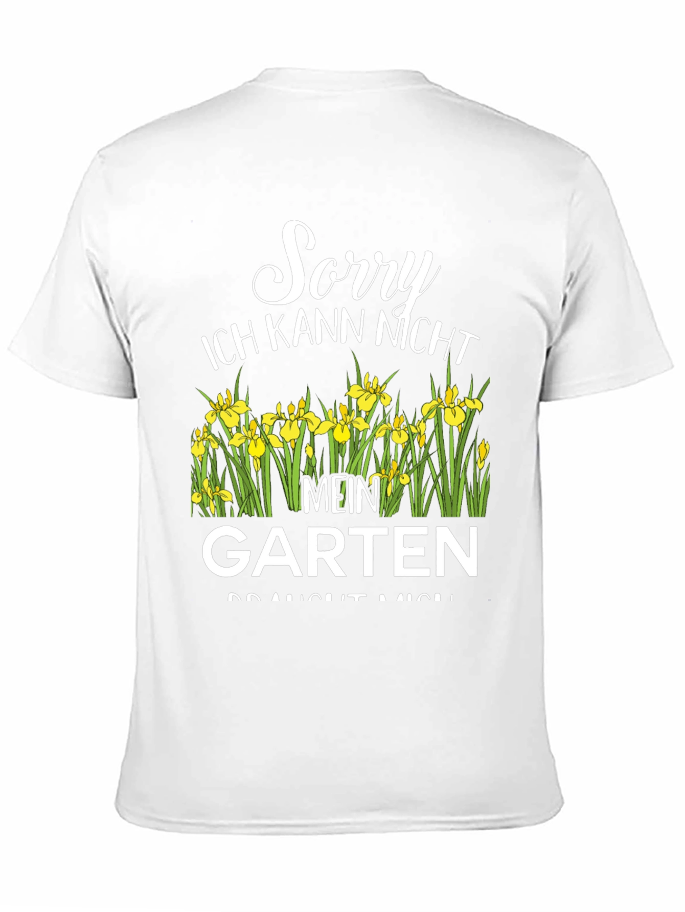 Black Sorry Mein Garten T-Shirt view 11