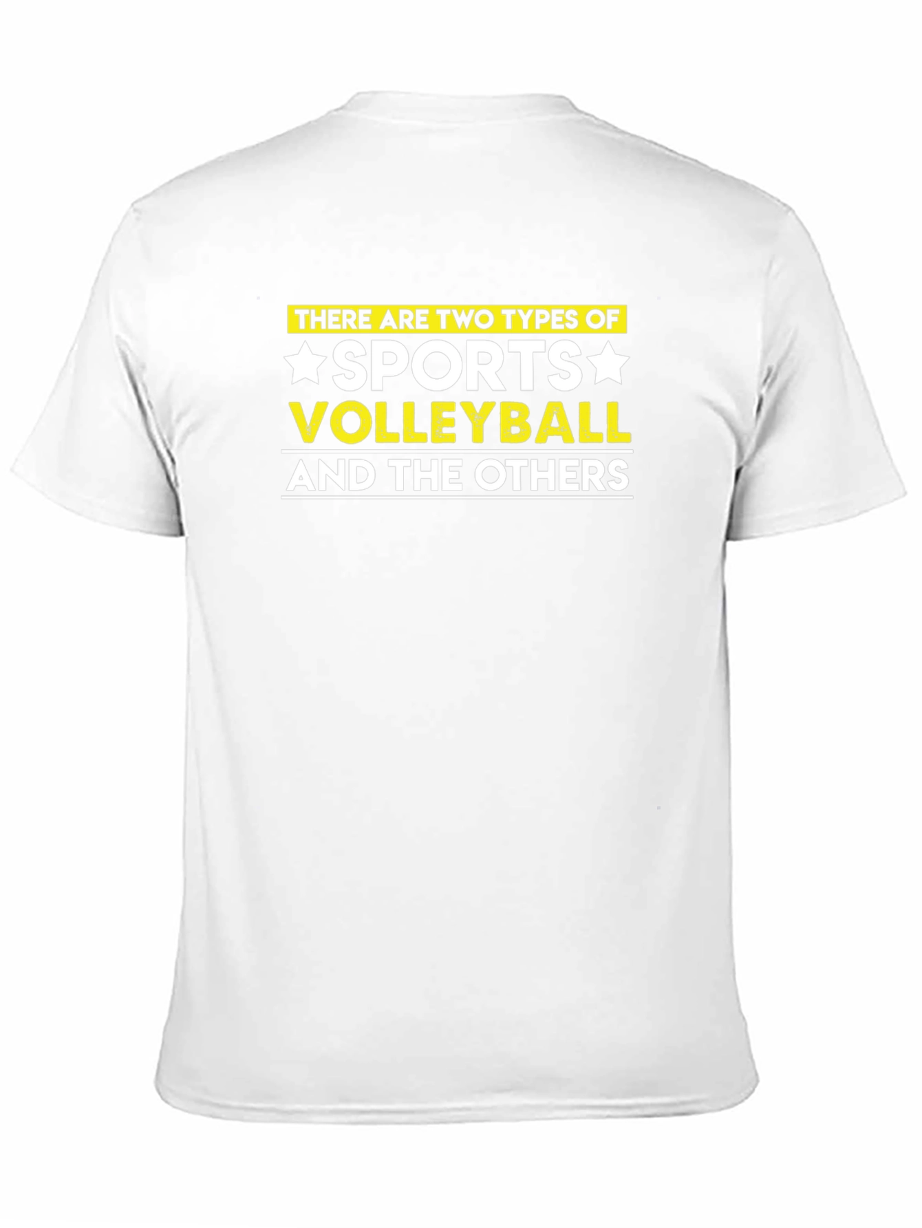 Black Volleyball Sports T-Shirt - Funny Novelty Tee view 11