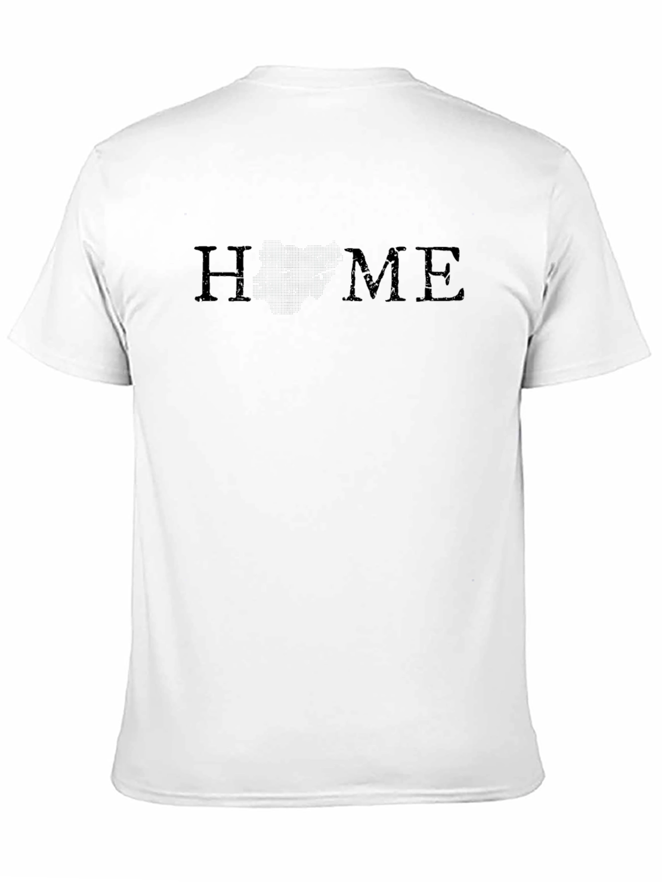 Black Home T-Shirt - Classic Black Tee view 11