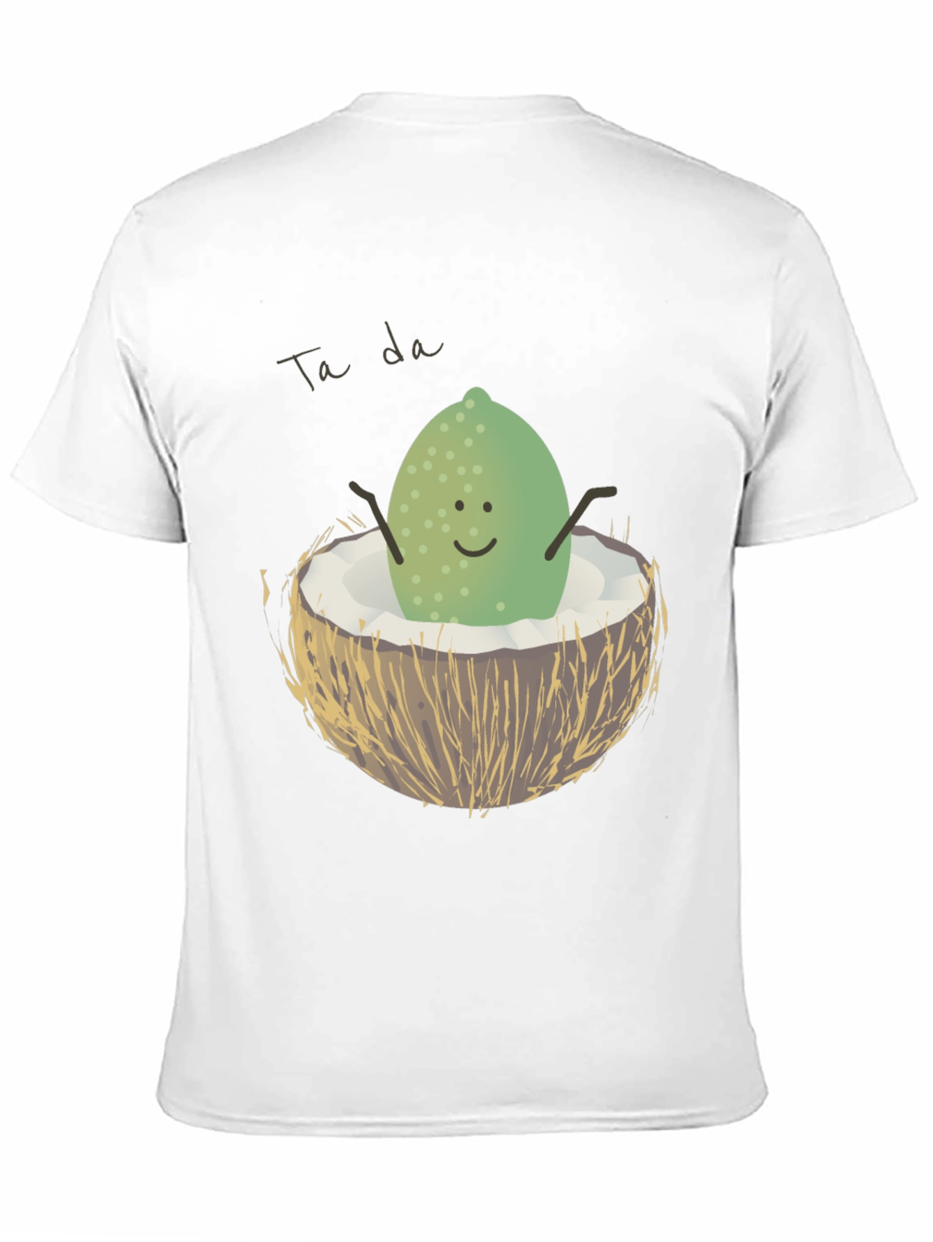 Black Ta Da! Lime in Coconut Graphic Tee view 11