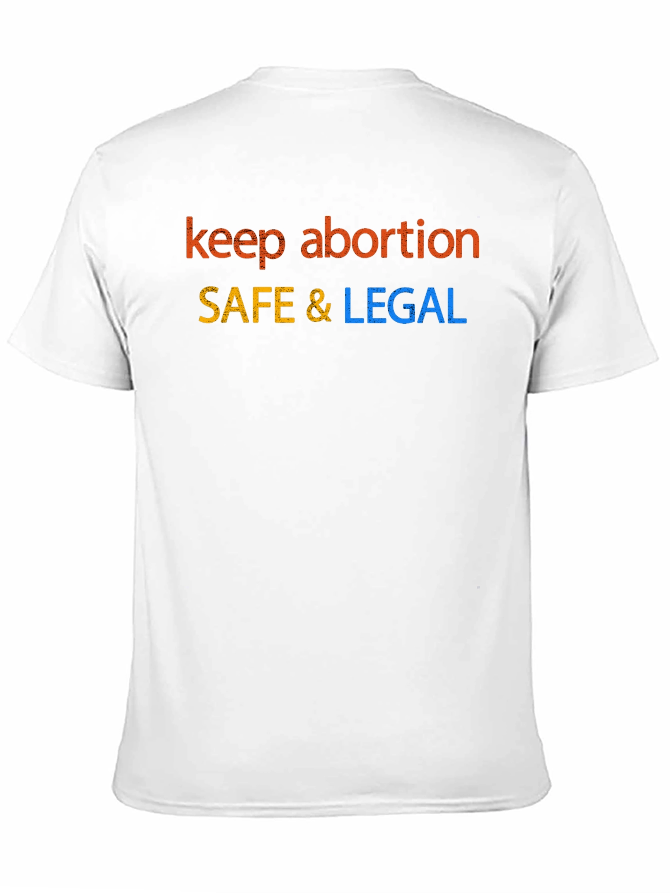 Black Keep Abortion Safe & Legal Tee view 11