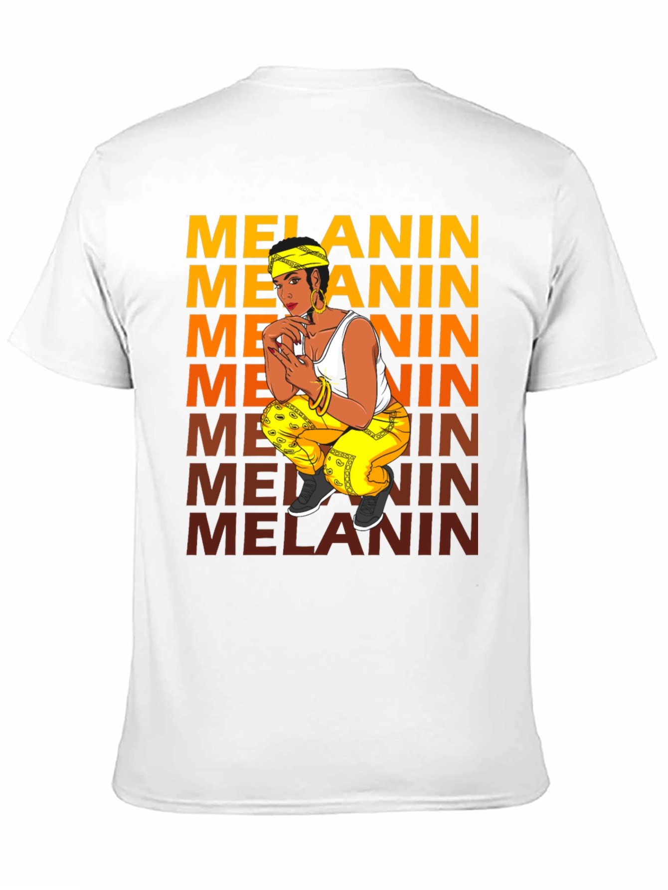 Black Melanin T-Shirt view 11