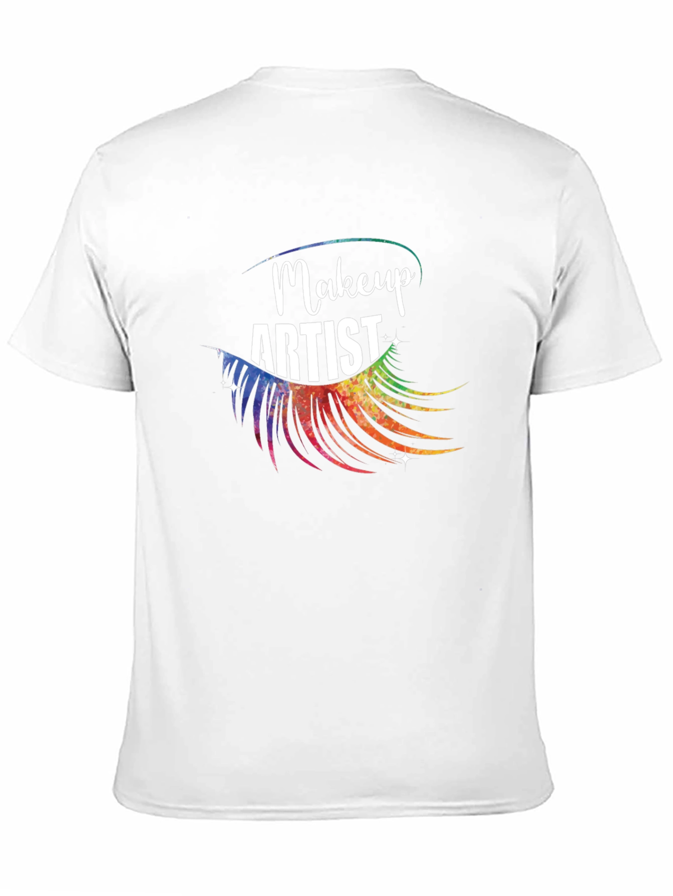 Black Makeup Artist Graphic Tee - Stylish & Comfortable view 11