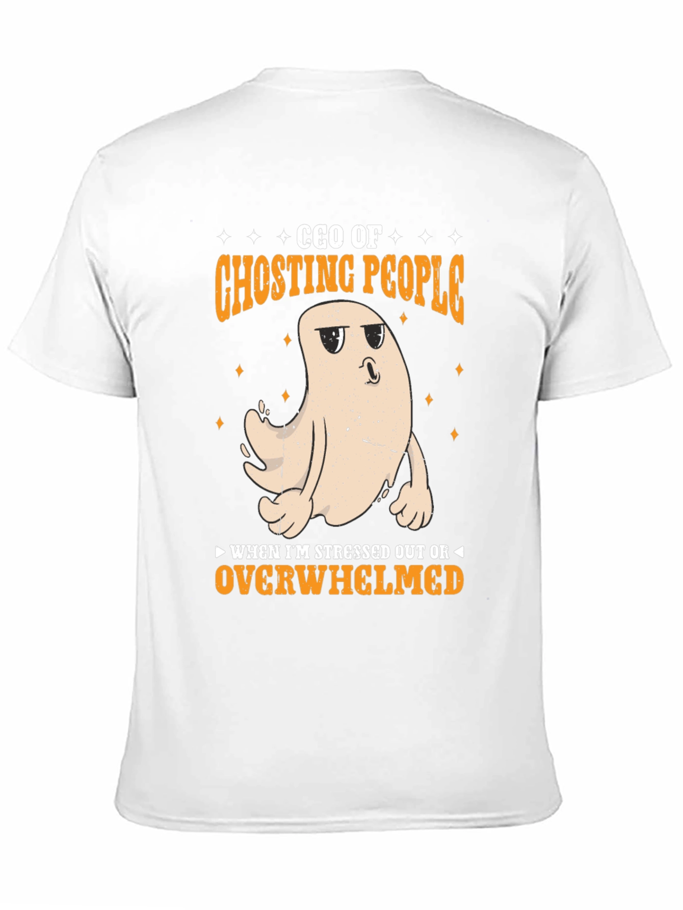 Black CEO of Ghosting People Graphic Tee view 11