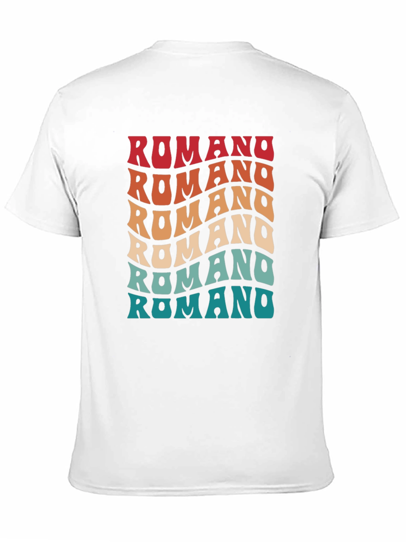 Black Retro Romano T-Shirt view 11
