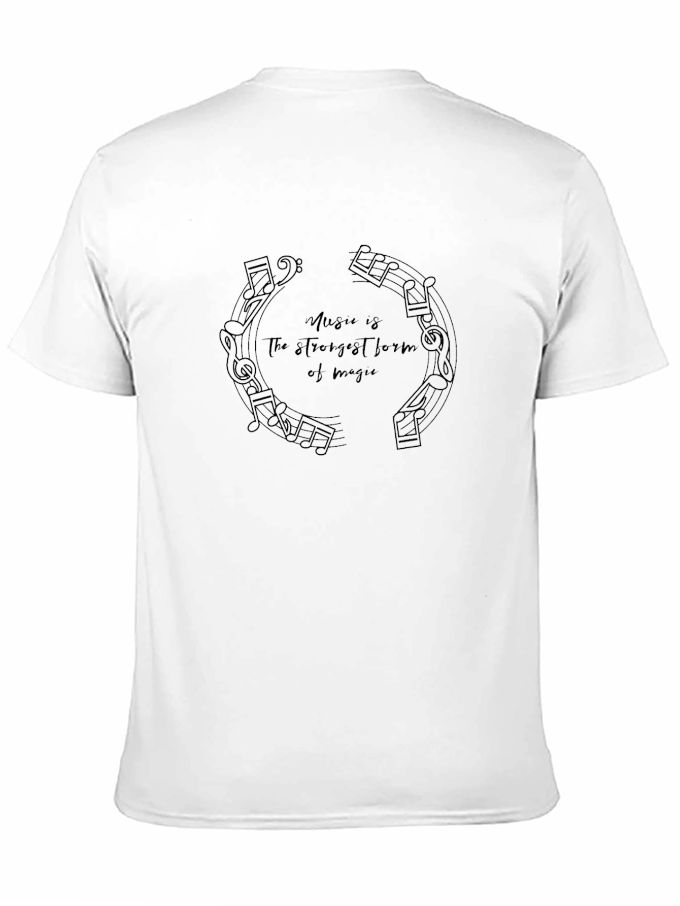 Black Music is Magic Black Graphic Tee view 11