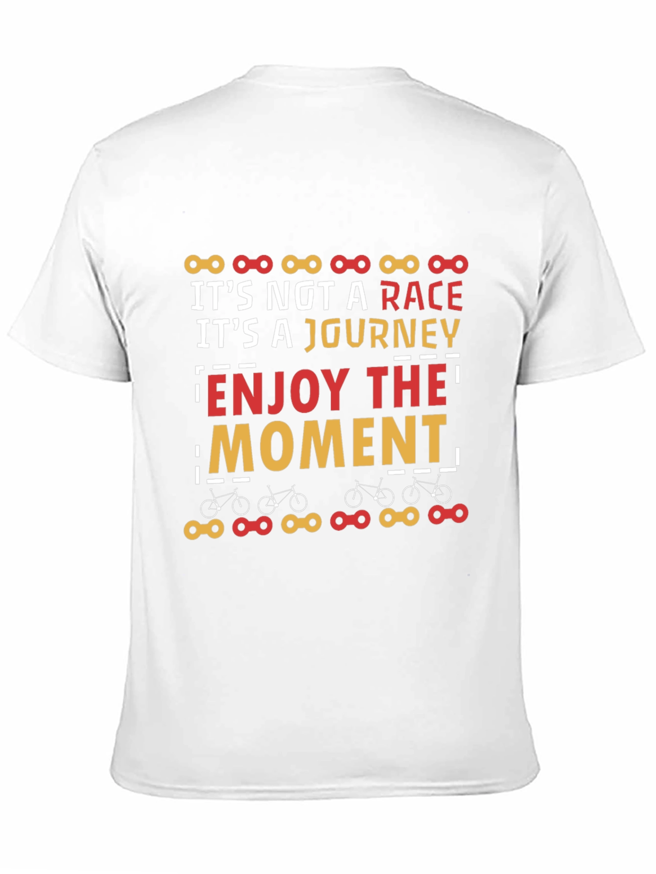 Black It's Not a Race T-Shirt - Enjoy The Moment Graphic Tee view 11