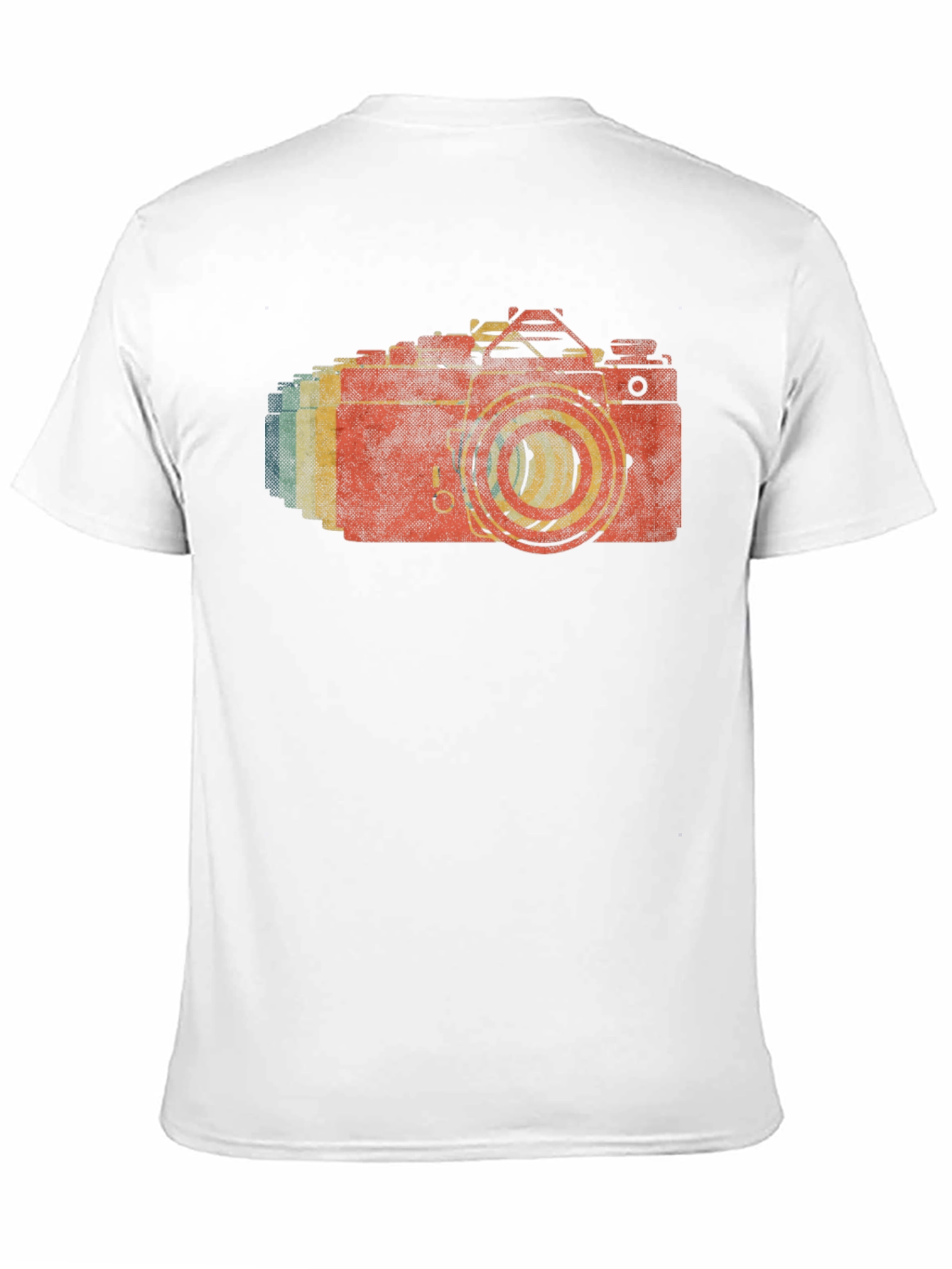 Black Retro Camera T-Shirt - Vintage Photographer Style view 11