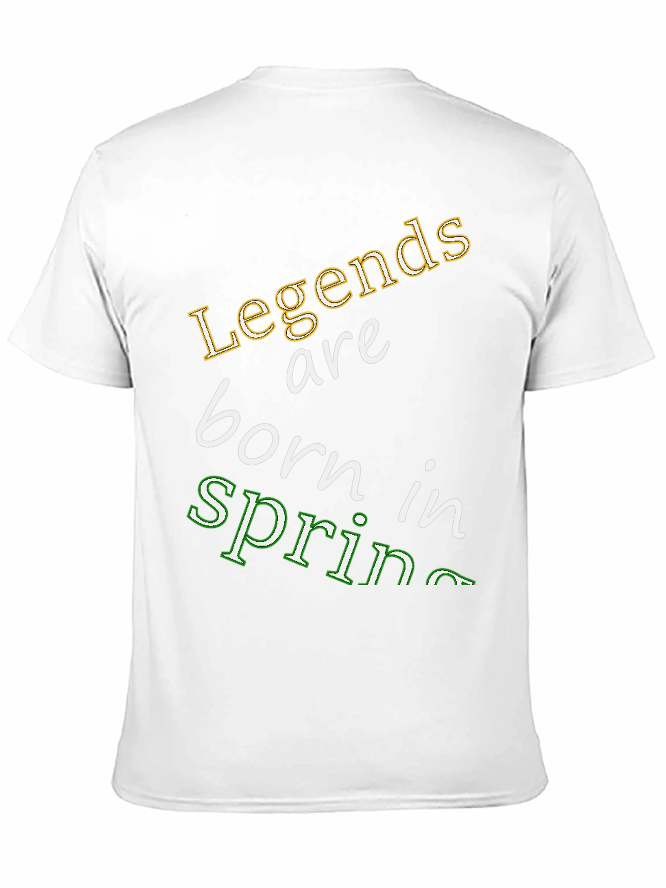 Black Legends are Born in Spring Graphic Tee view 11