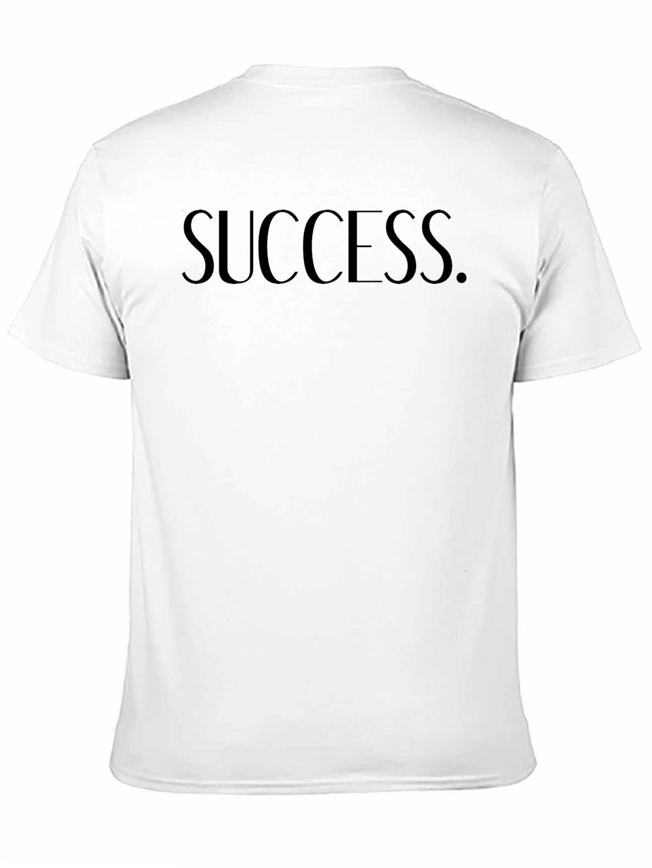Black Success Black Graphic Tee - Men's Casual T-Shirt view 11