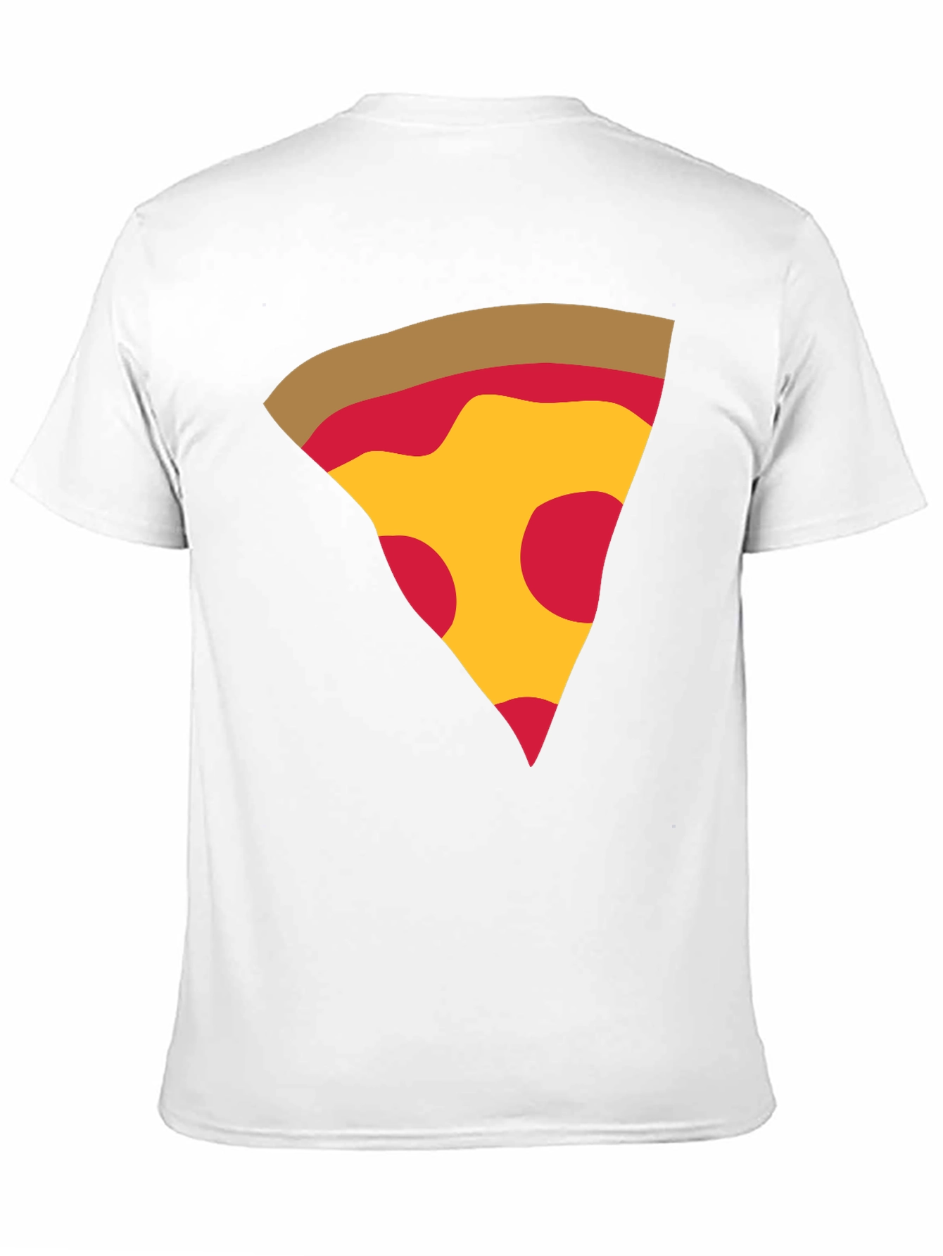 Black Pizza Slice Graphic T-Shirt view 11