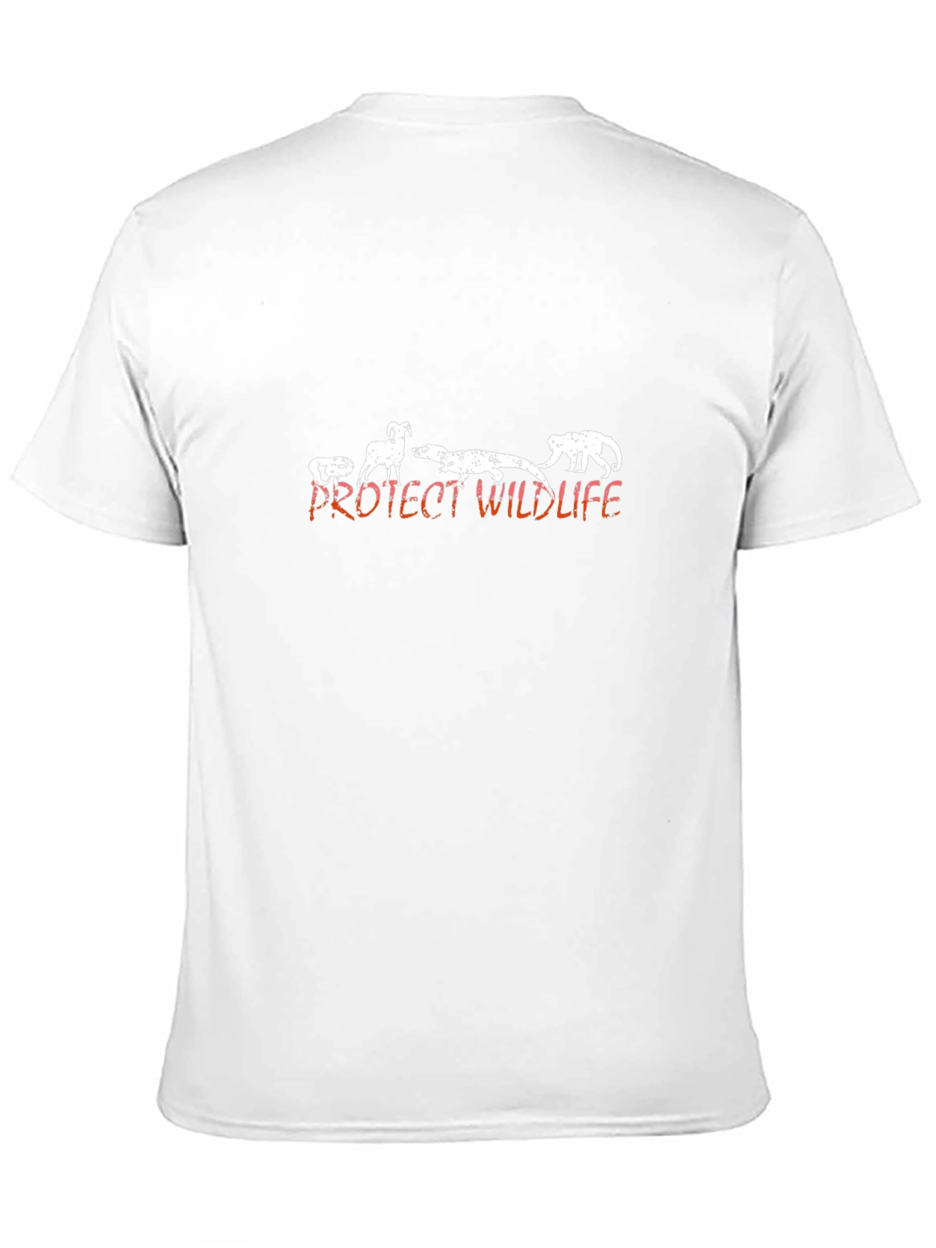 Black Protect Wildlife Black Graphic Tee view 11