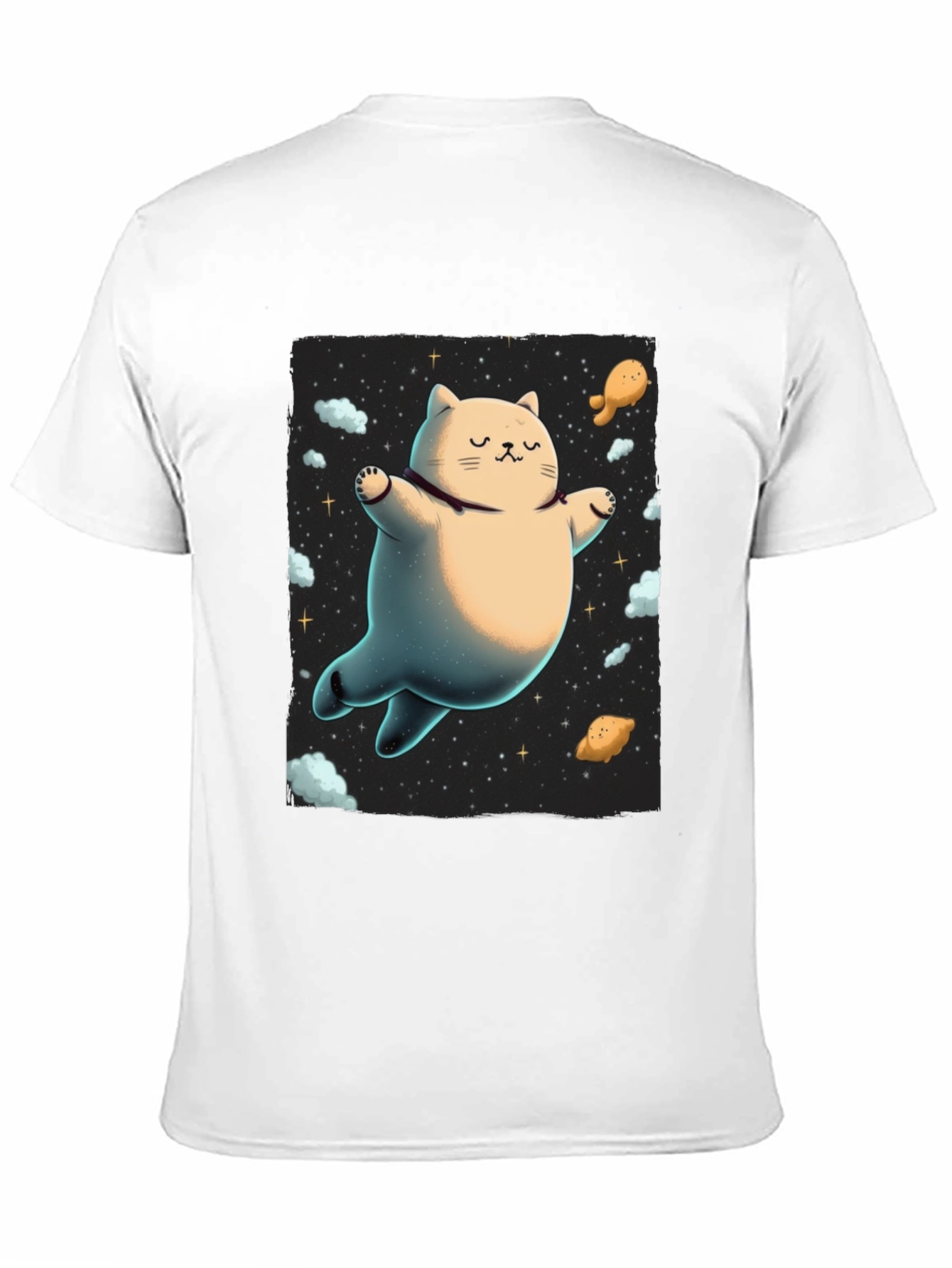Cosmic Cat T-Shirt - Space Kitten Tee - 11