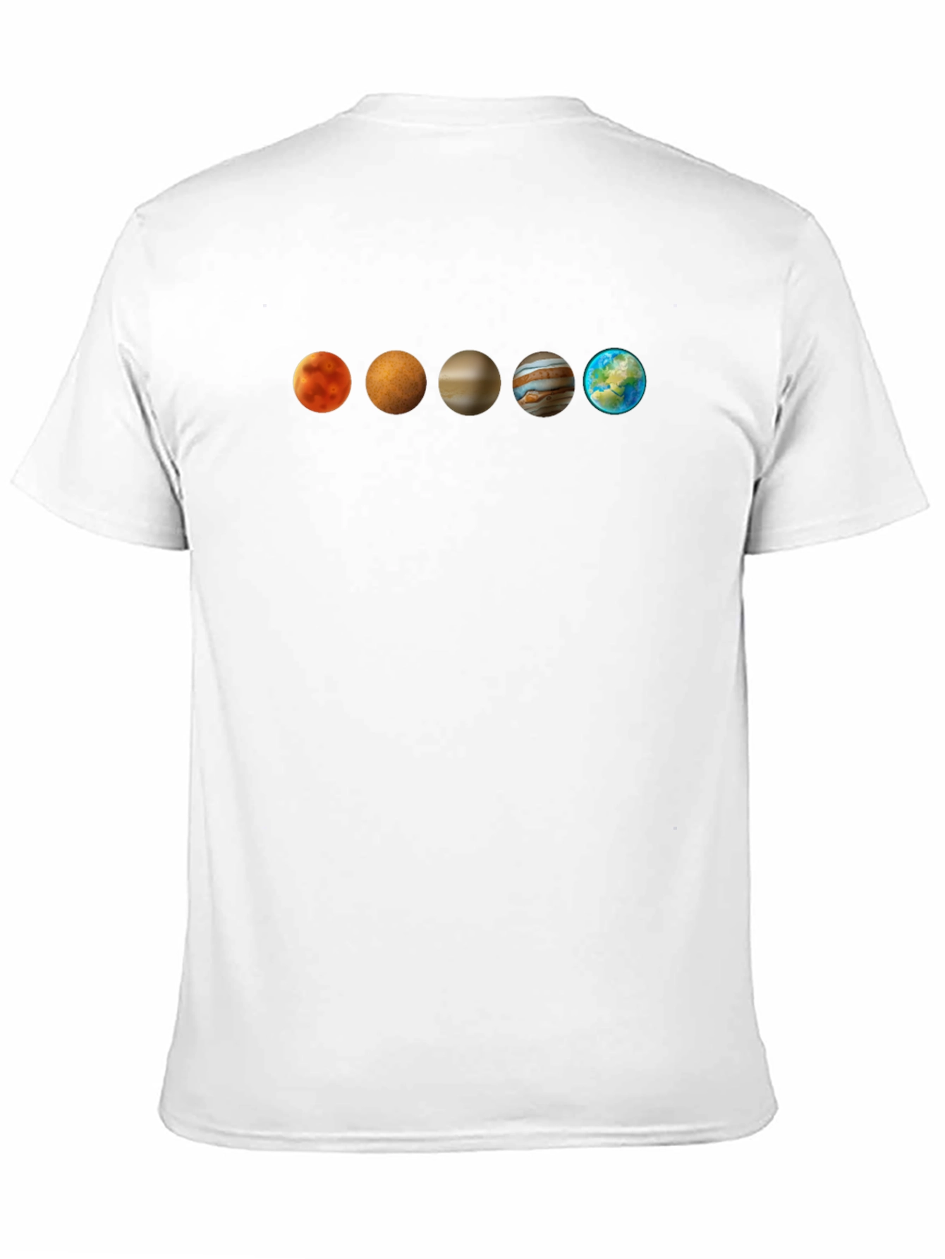 Black Planets T-Shirt - Black view 11