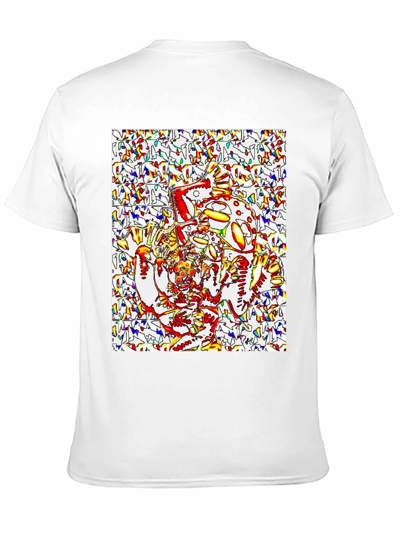 Black Psychedelic Creature Graphic Tee - Black view 11