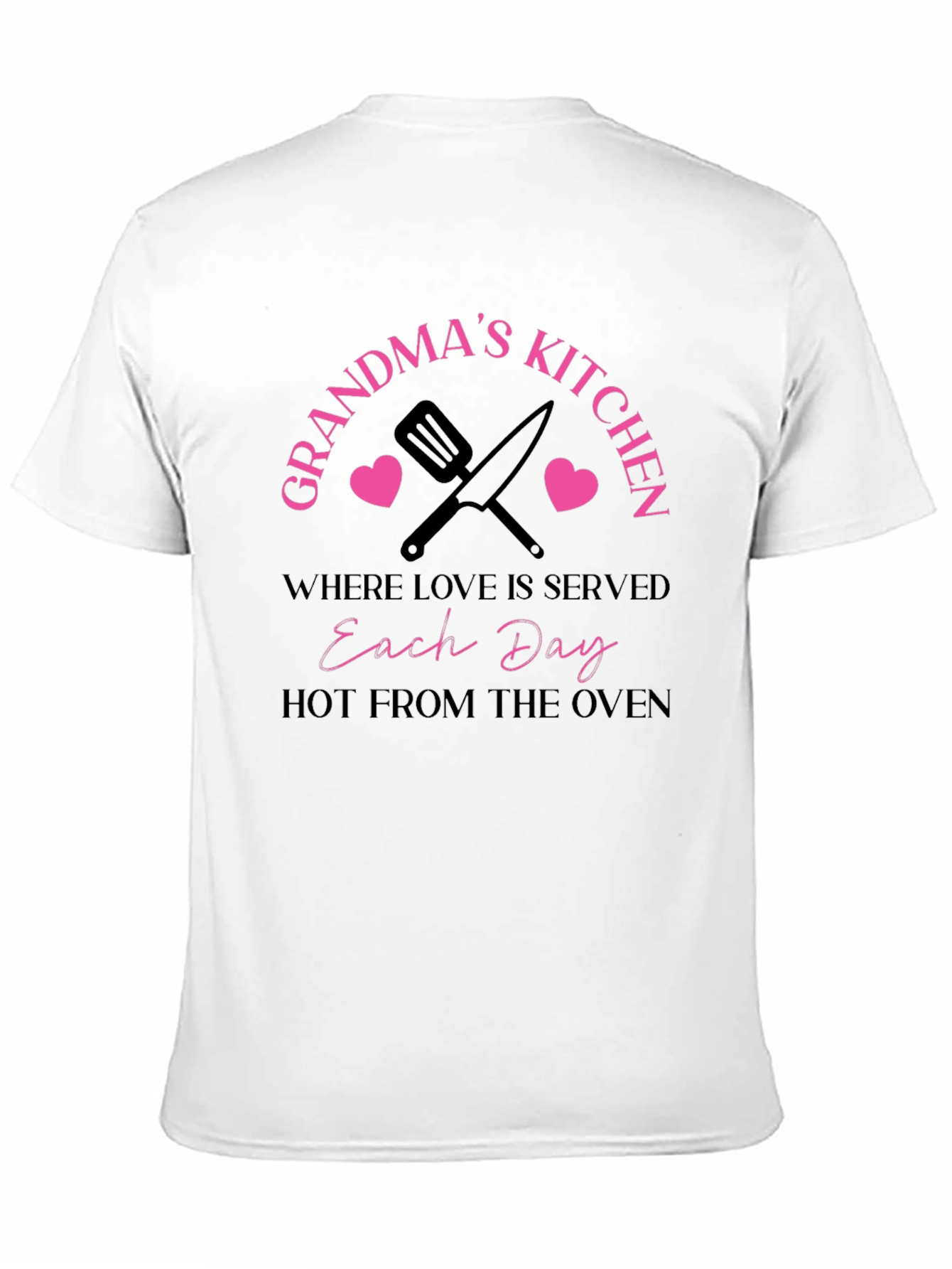 Black Grandma's Kitchen T-Shirt - Love Served Daily view 11