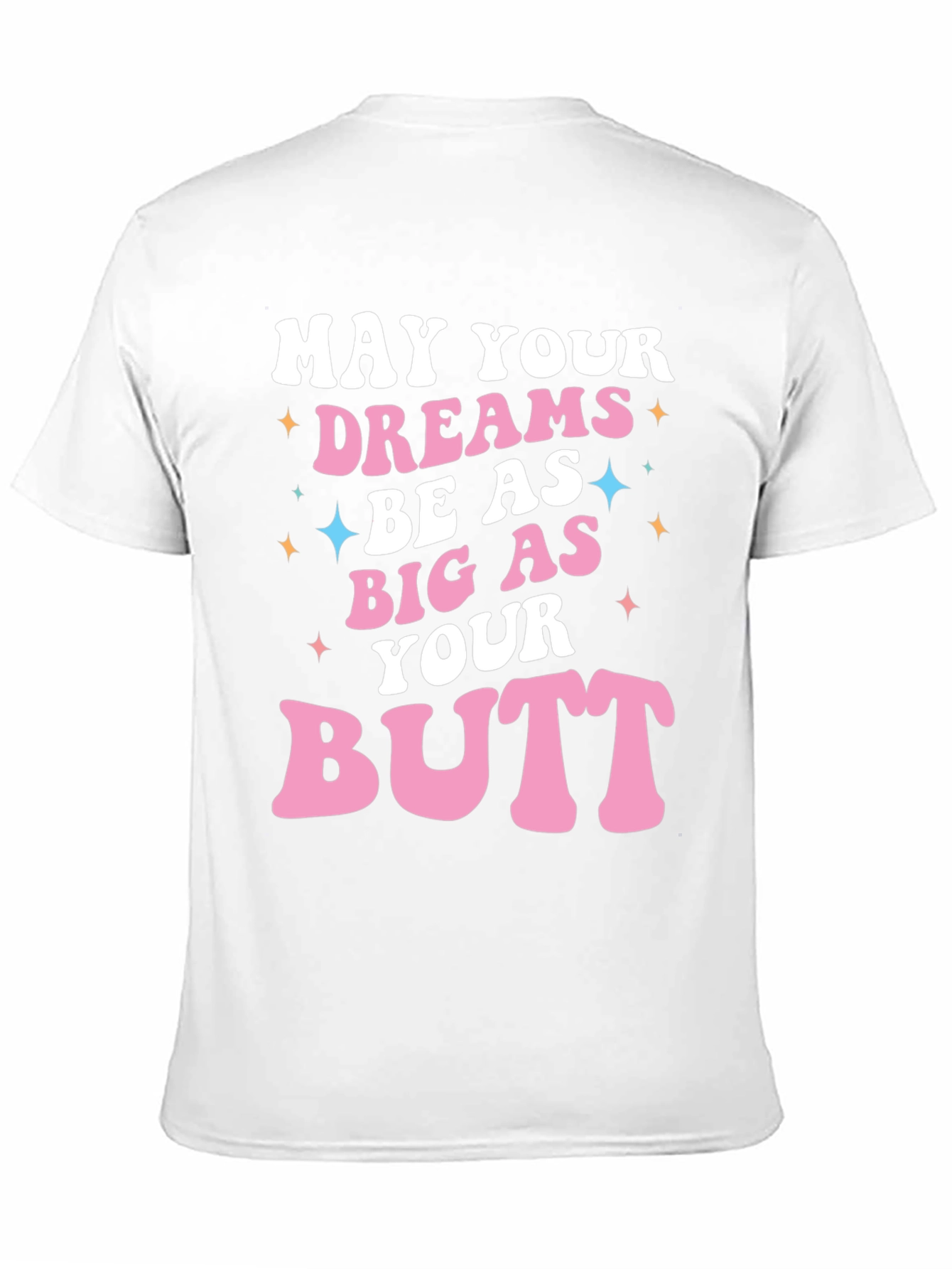 Black Funny "Big As Your Butt" Graphic Tee view 11