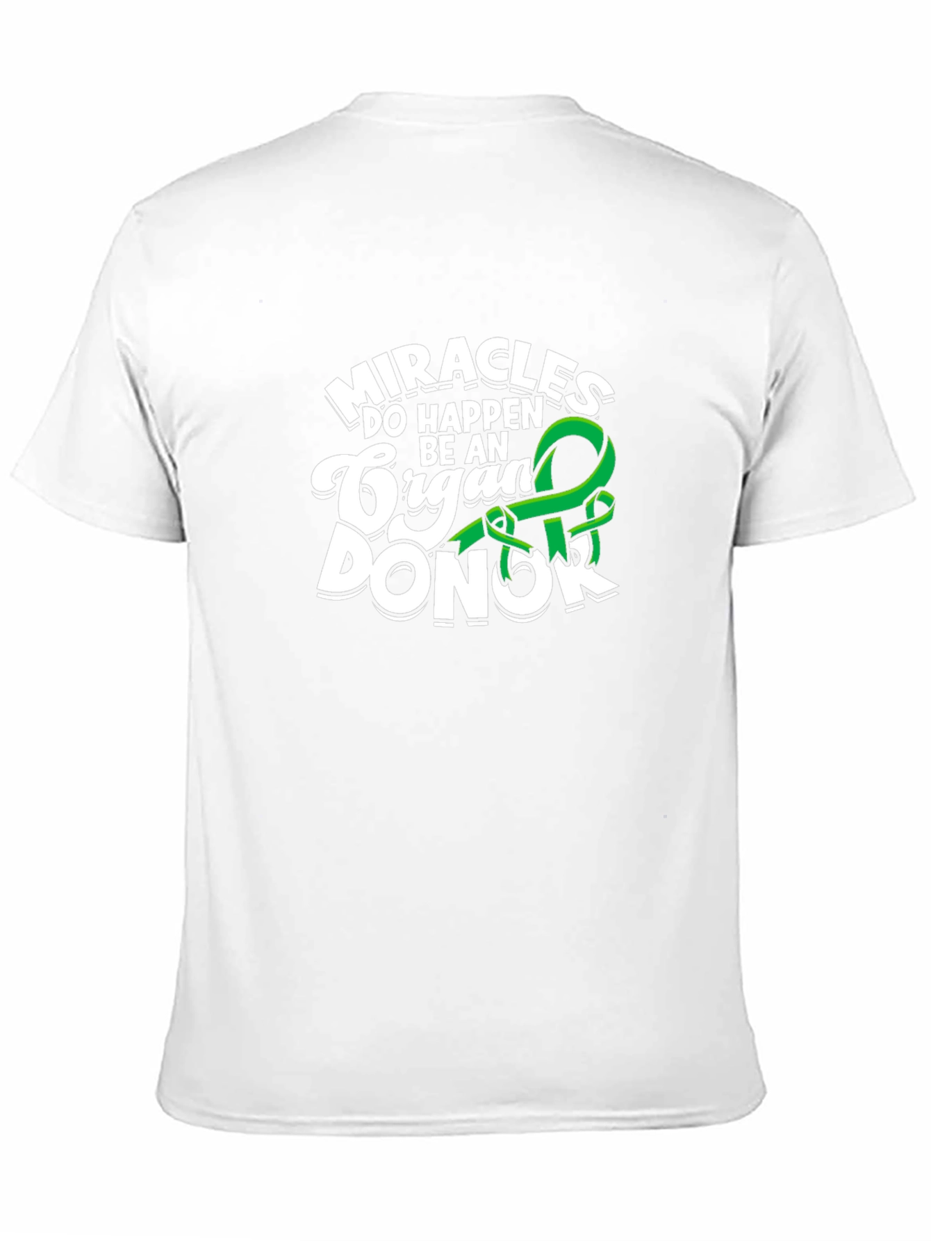 Black Miracles Happen Be An Organ Donor T-Shirt view 11