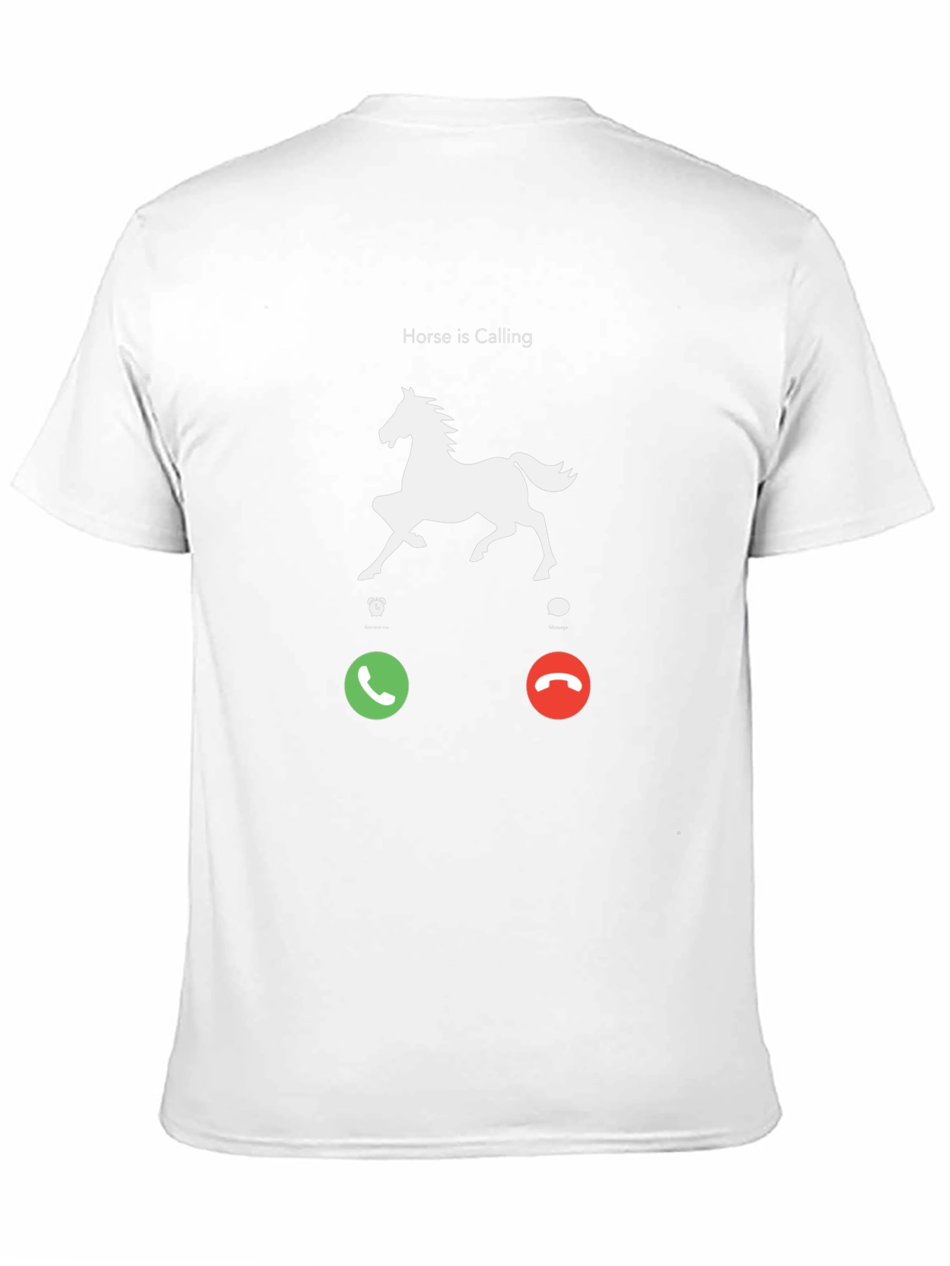Black Horse is Calling T-Shirt - Funny Animal Lover Tee view 11