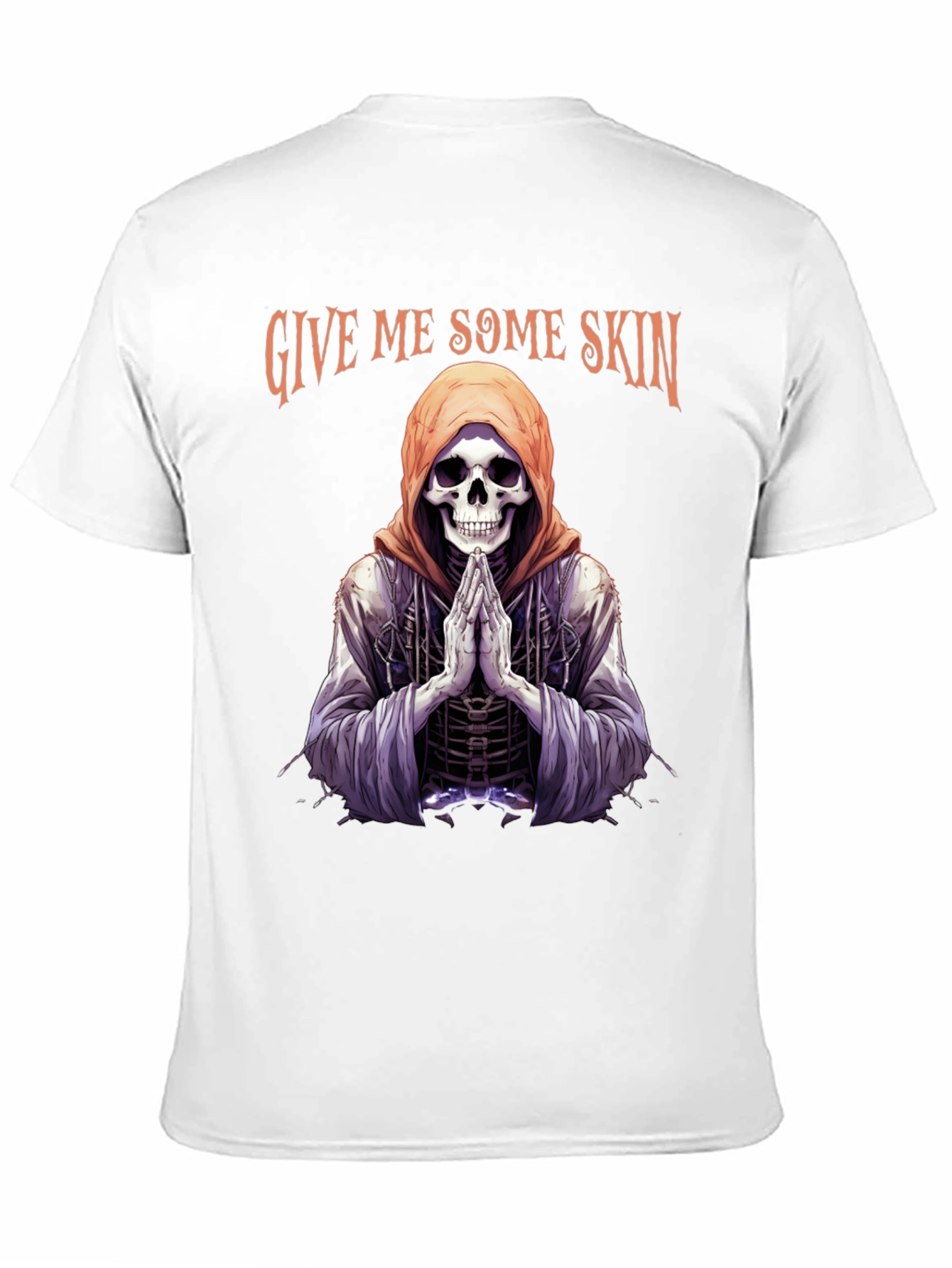 Black Give Me Some Skin Skeleton T-Shirt view 11
