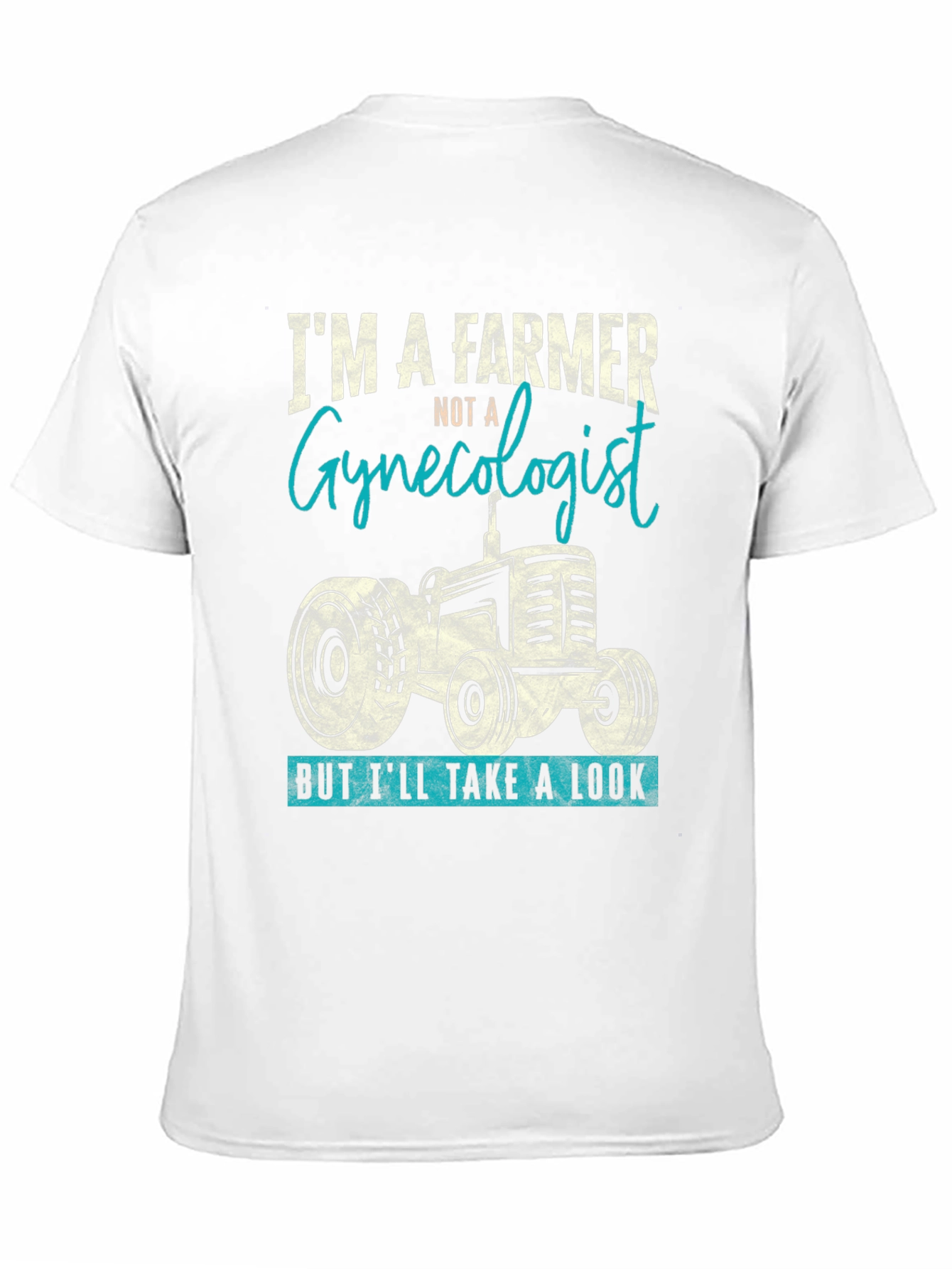 Black Farmer Gynecologist Humor Graphic Tee view 11