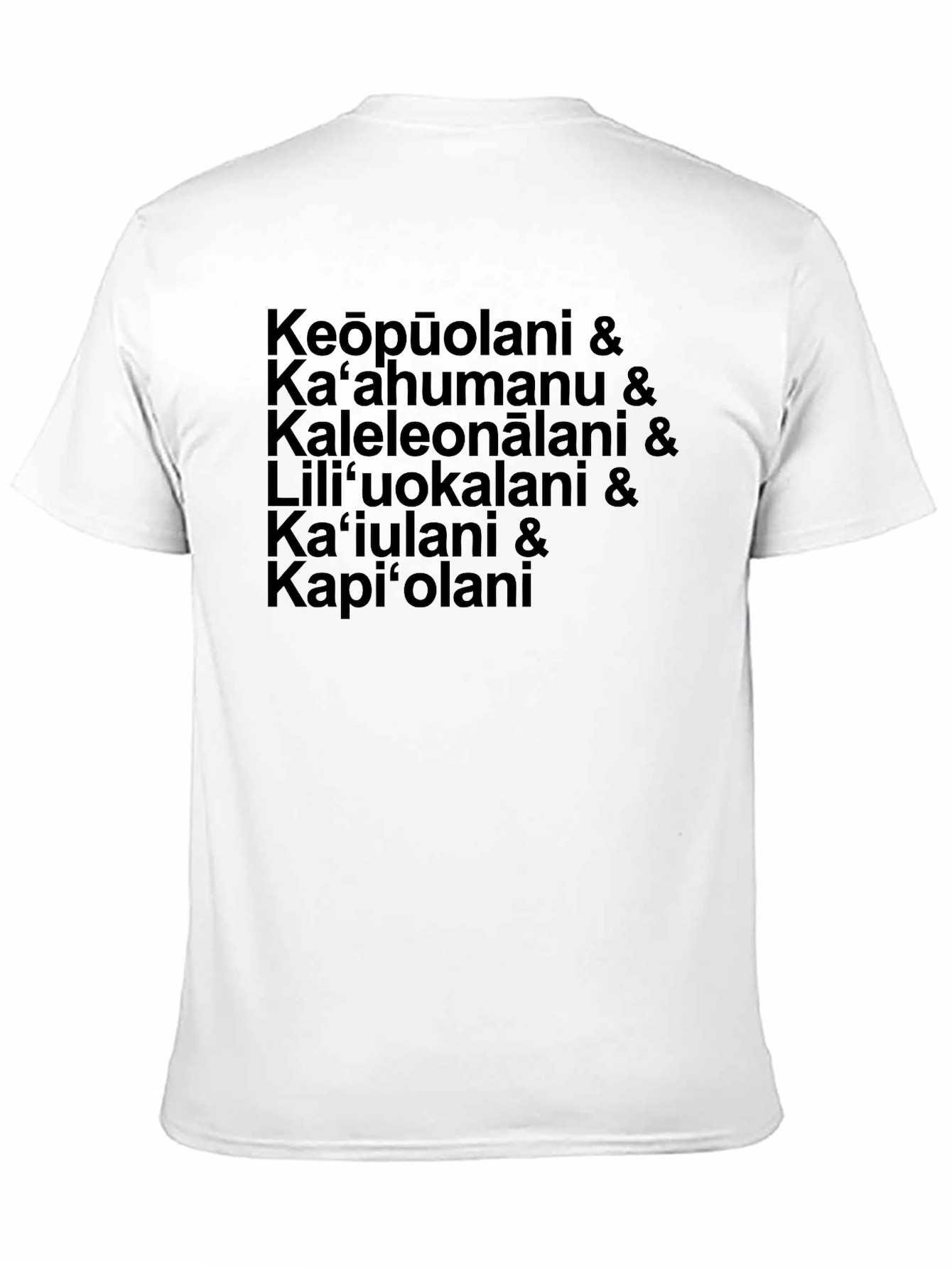 Black Queen Names Black T-Shirt view 11