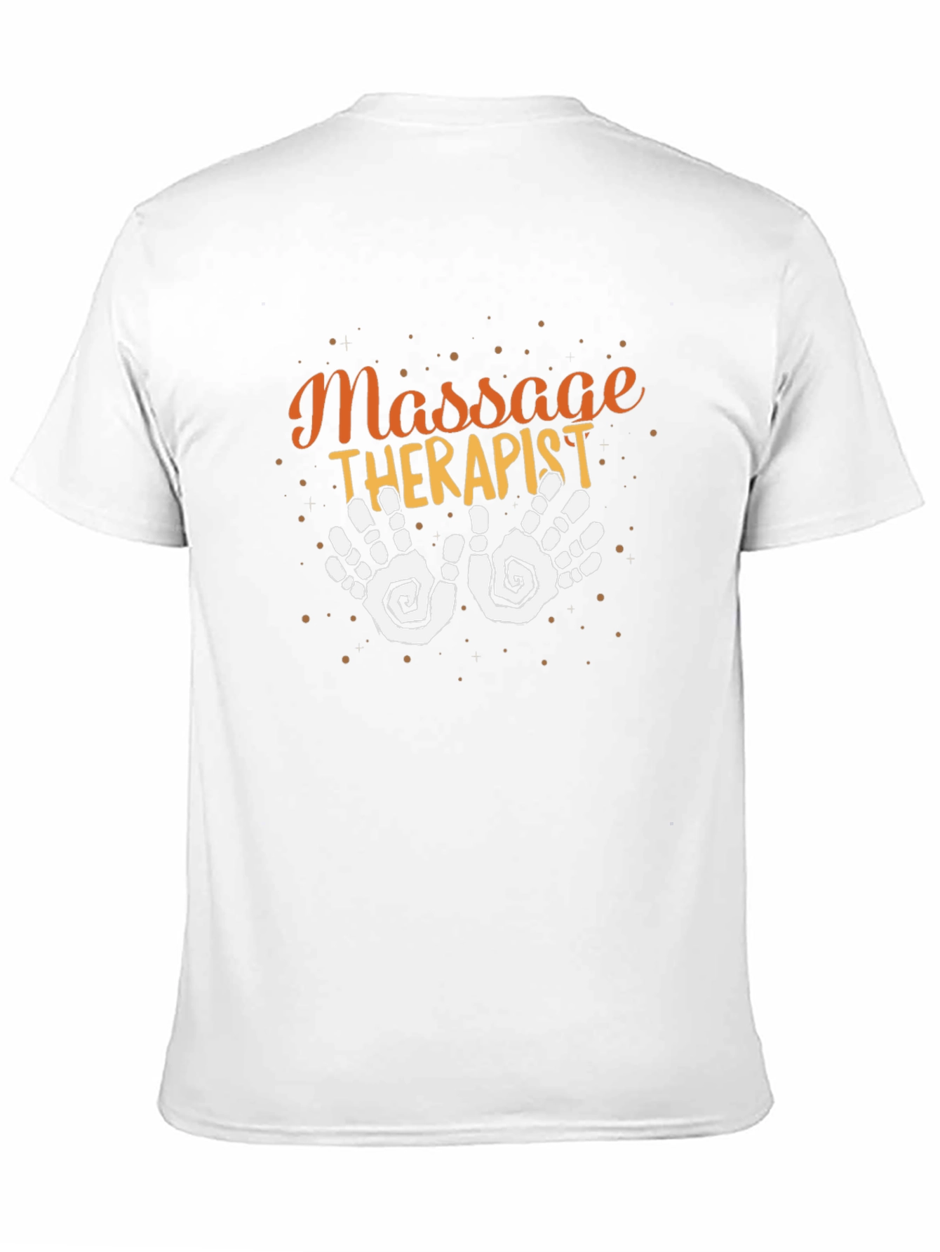 Black Massage Therapist T-Shirt, Therapeutic Gift view 11