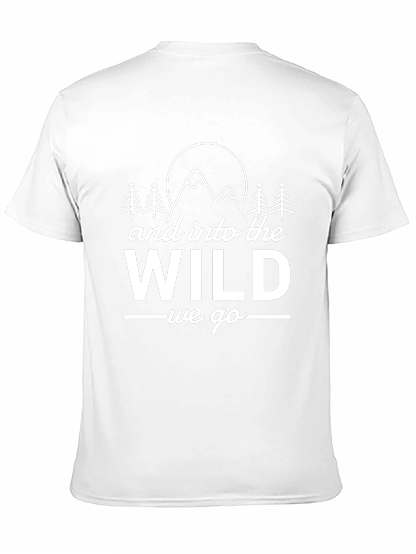 Black And Into The Wild We Go Graphic T-Shirt view 11