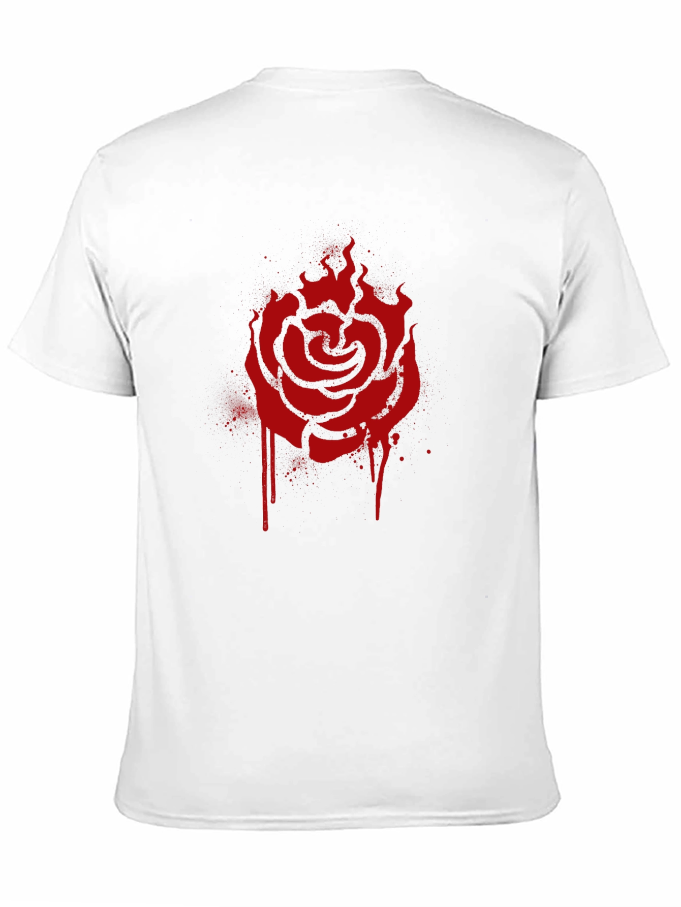 Black Rose Emblem Graphic Tee - Black view 11