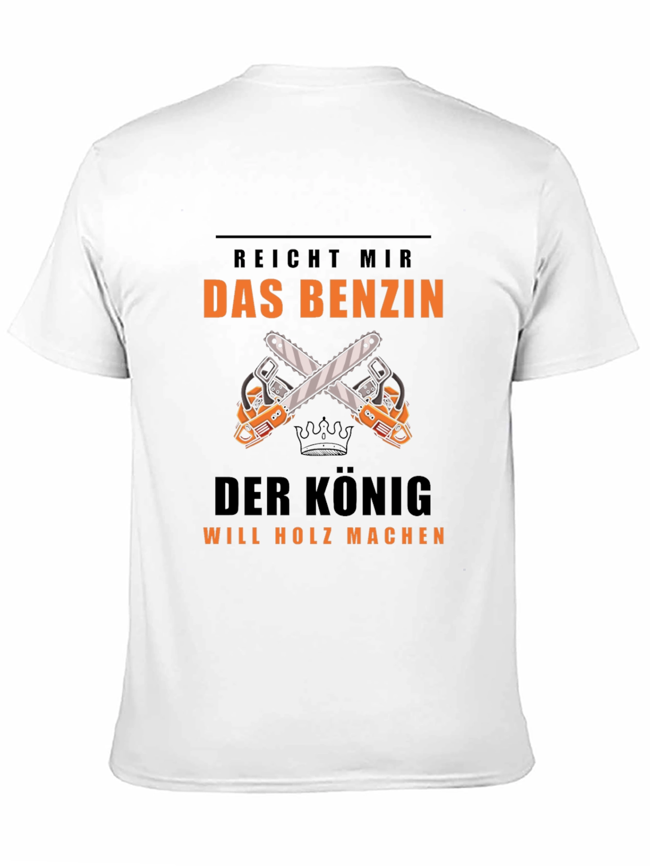 Black Reicht Mir Das Benzin T-Shirt, Lumberjack Tee view 11