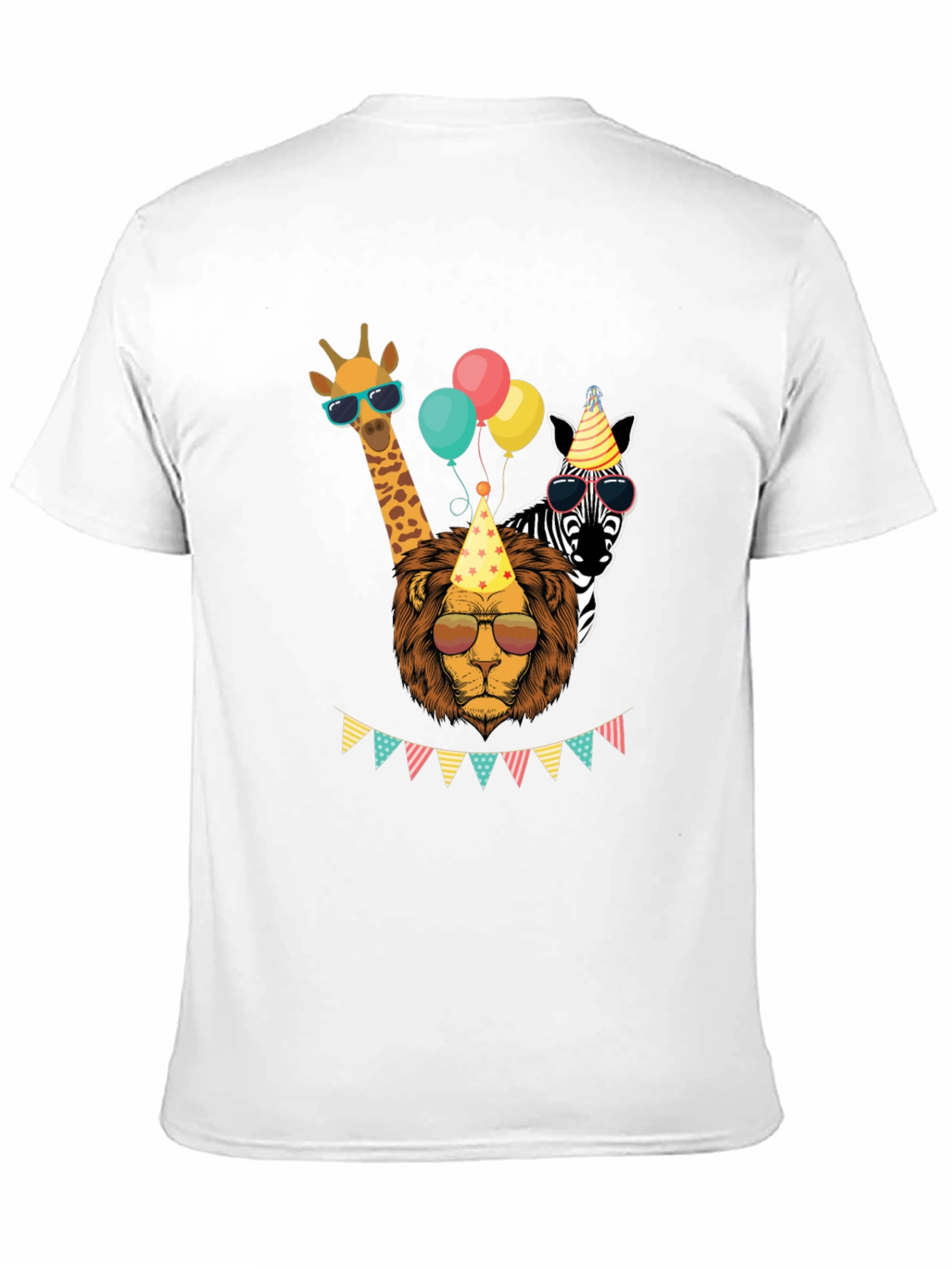 Black Party Animals T-Shirt view 11