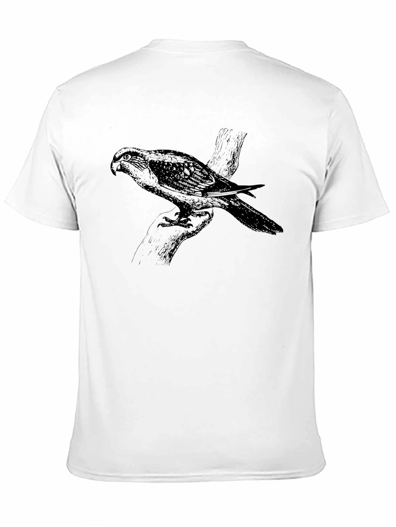 Black Black Bird Graphic Tee - Stylish Men's Casual Shirt view 11