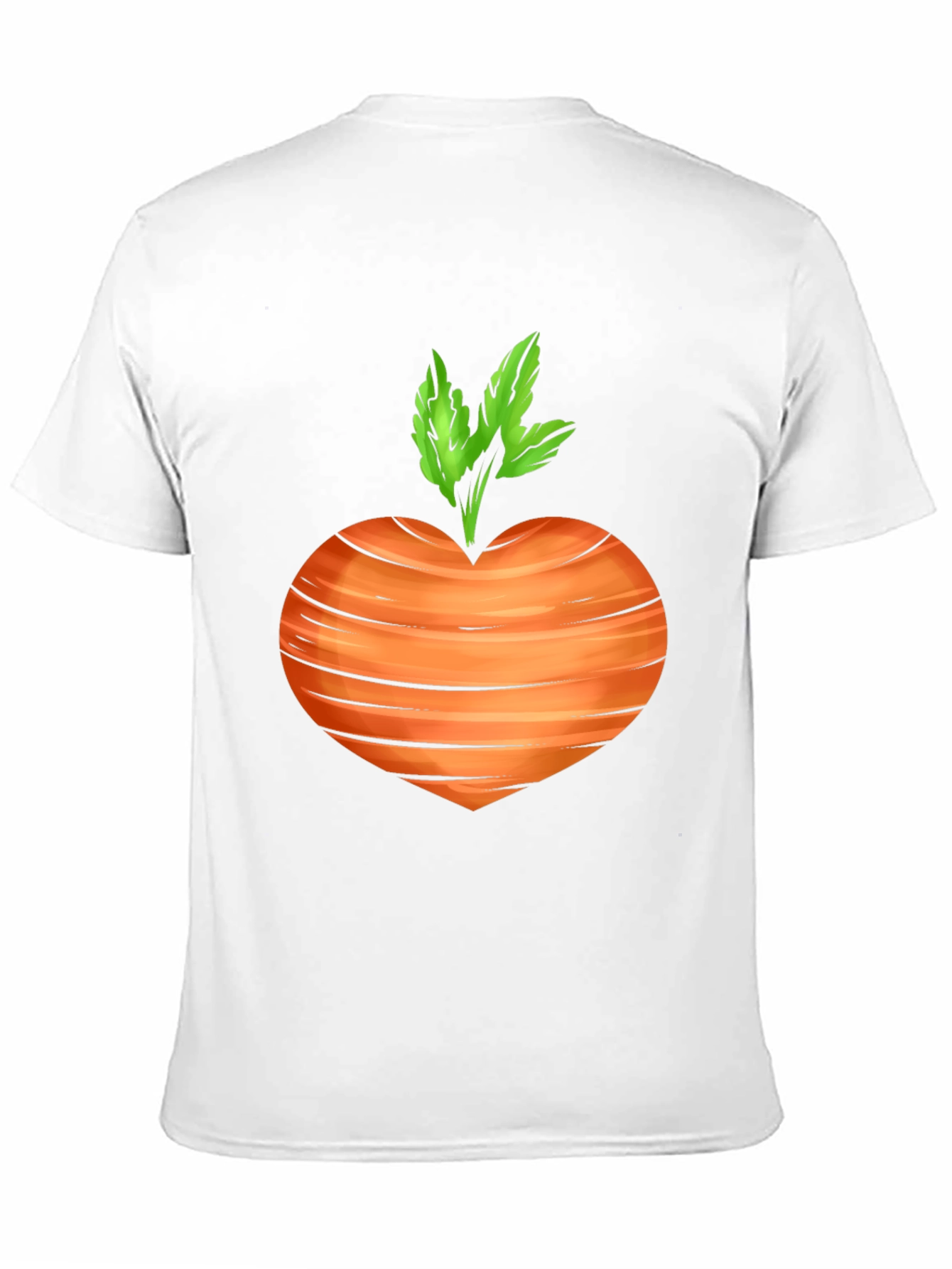Black Carrot Heart T-Shirt - Veggie Love Tee view 11