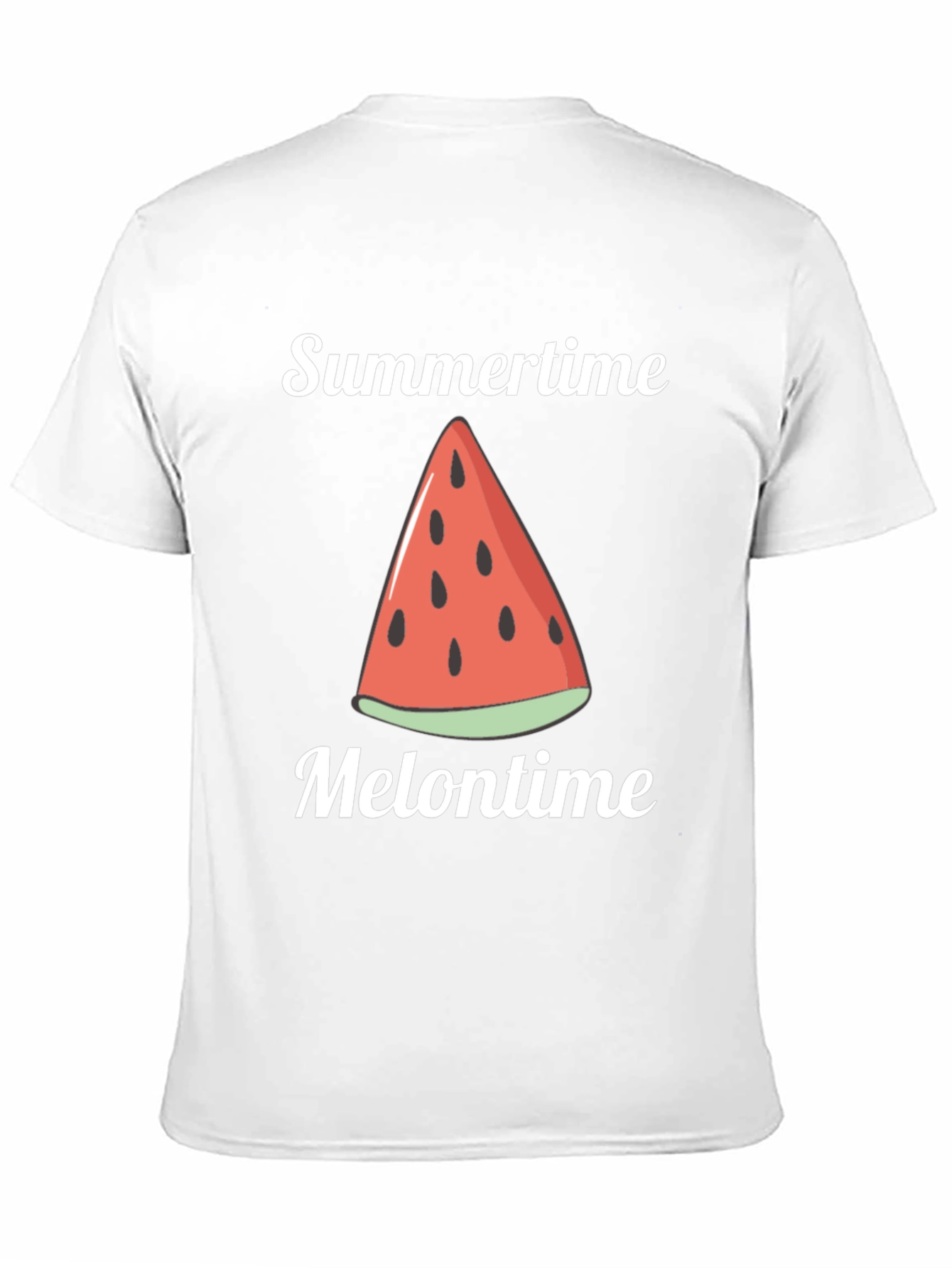 Black Summertime Melontime Graphic Tee view 11