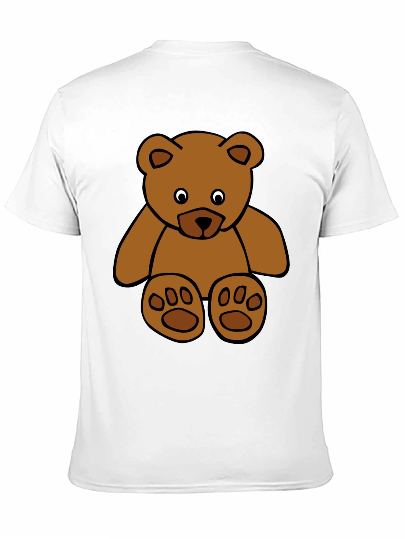 Black Teddy Bear Graphic T-Shirt view 11