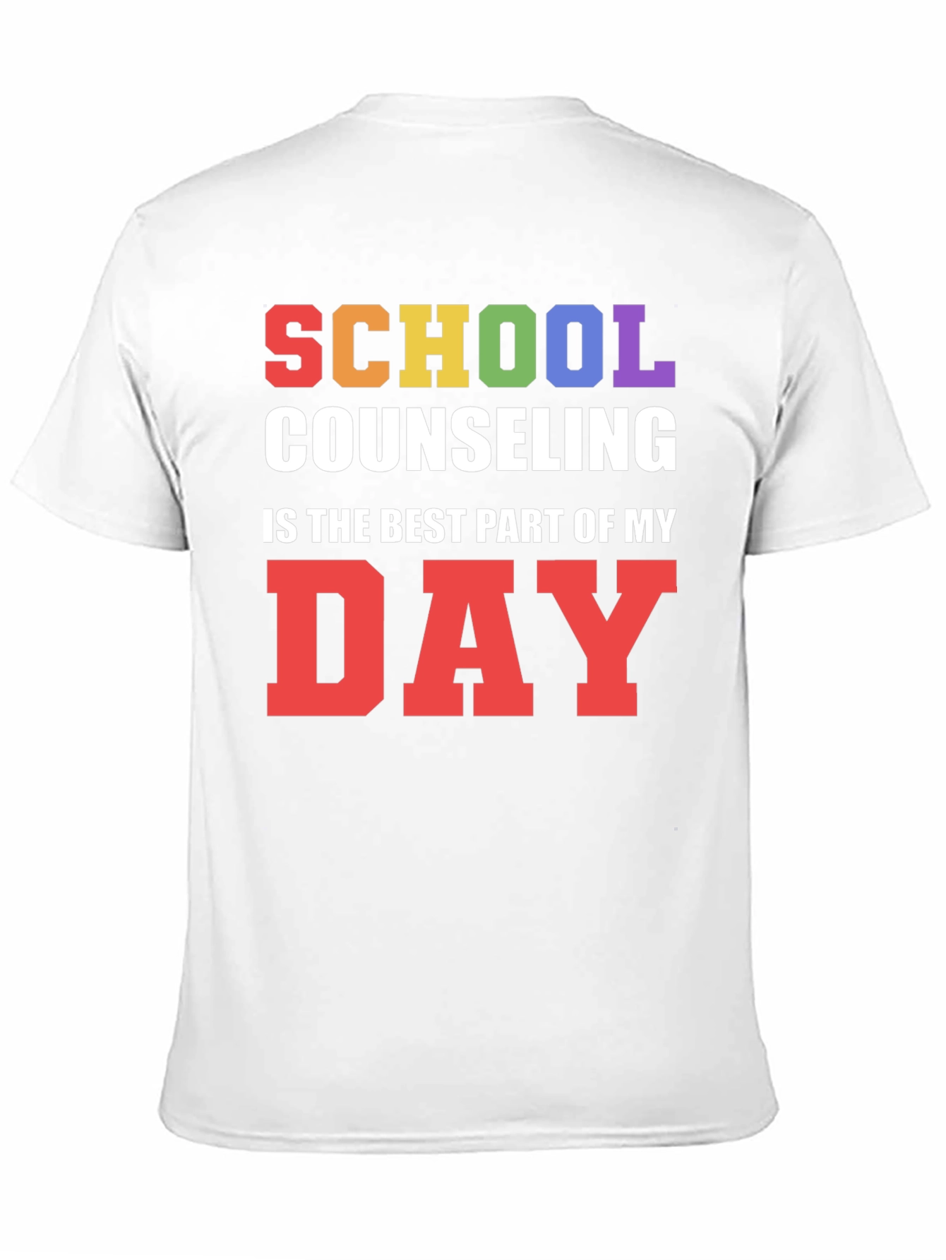 Black School Counseling T-Shirt: Best Part of My Day view 11