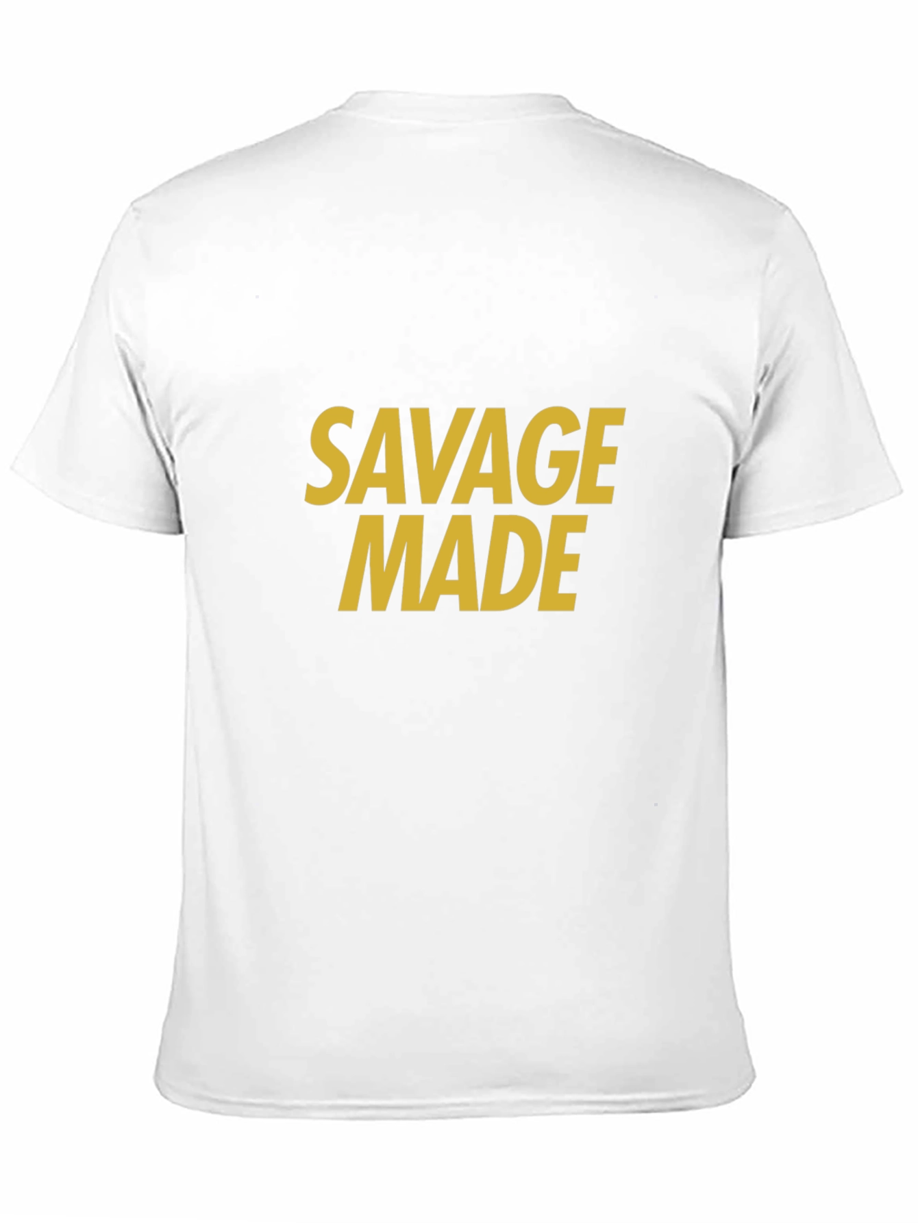 Black Savage Made Graphic Tee - Bold Statement Shirt view 11