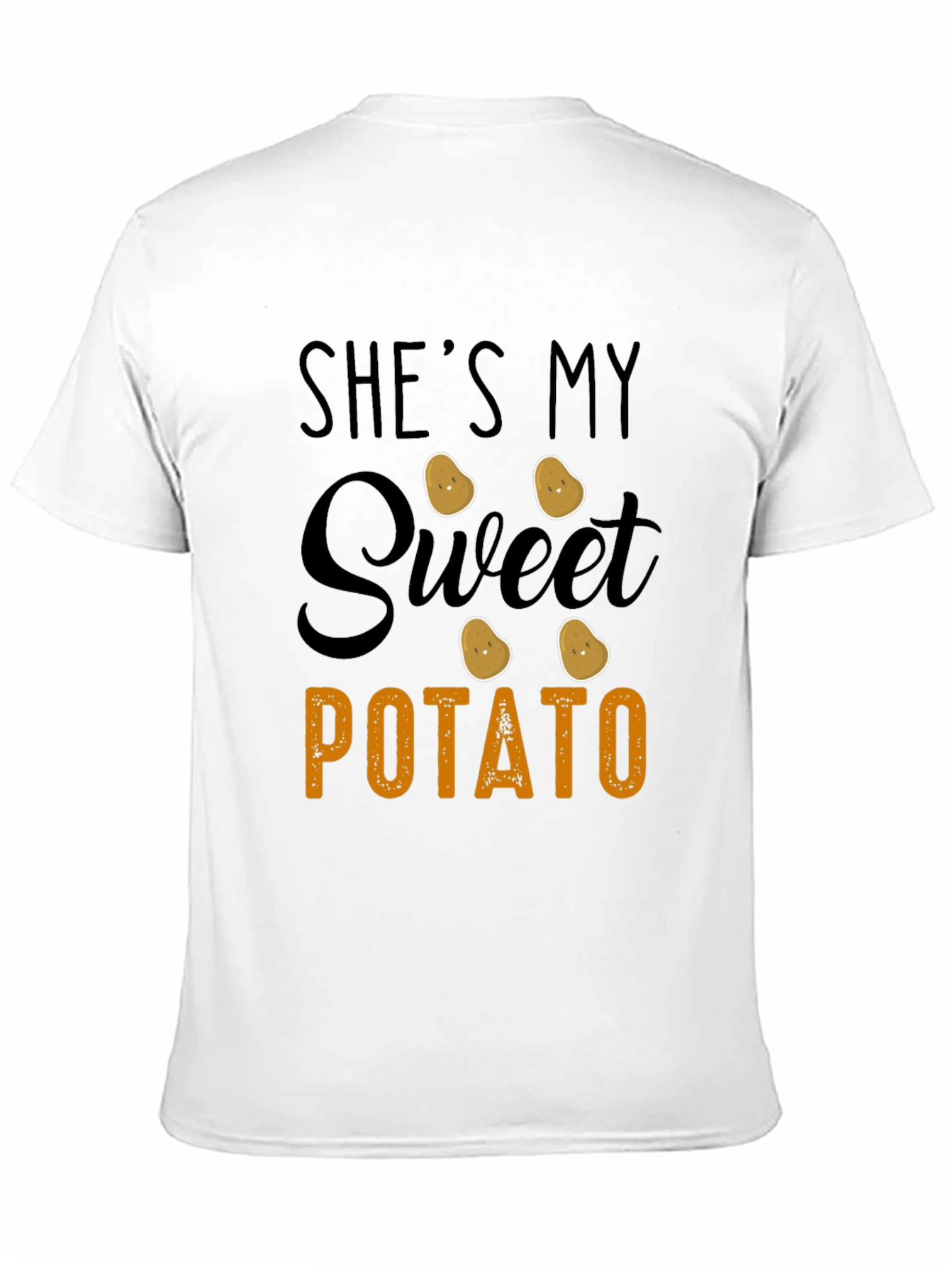 Black She's My Sweet Potato Graphic Tee view 11