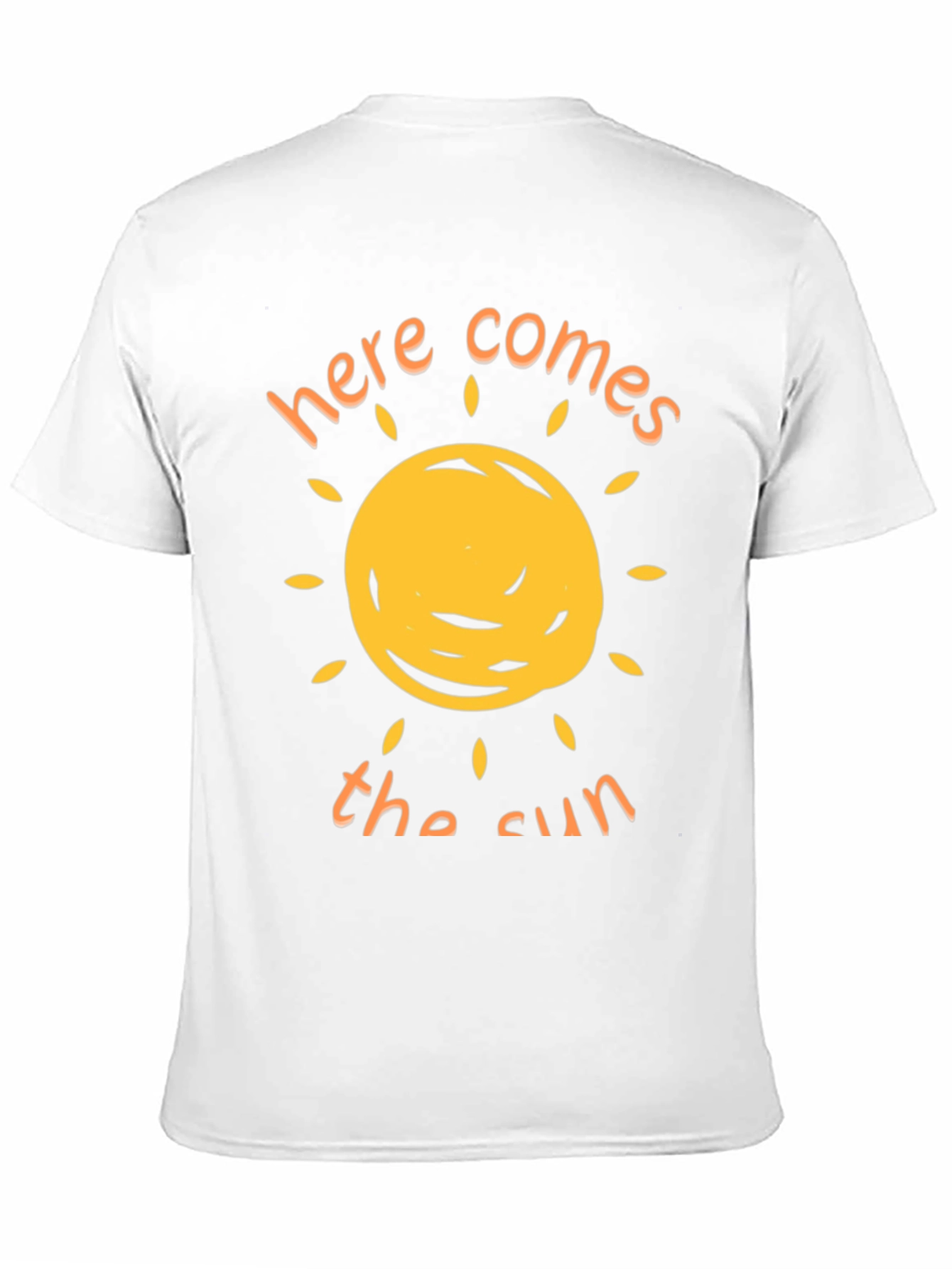 Black Here Comes The Sun Graphic T-Shirt view 11