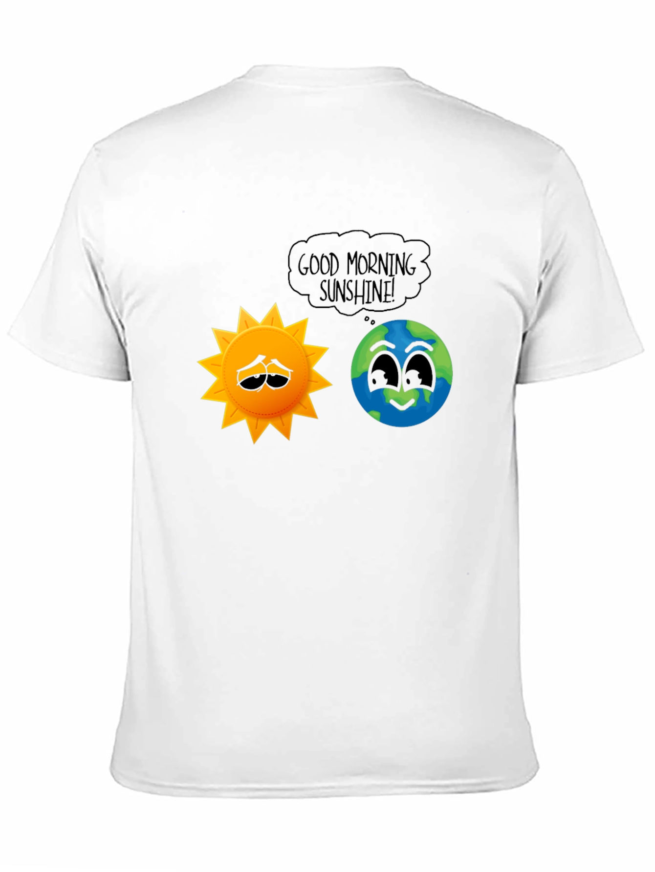 Black Good Morning Sunshine T-Shirt view 11