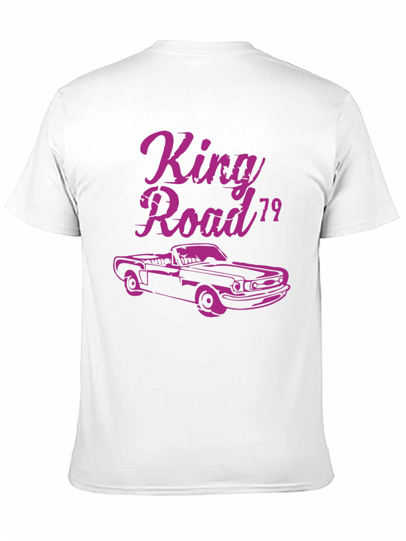 Black King Road '79 Car Graphic T-Shirt view 11