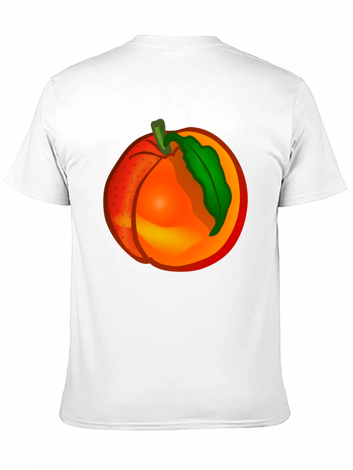 Black Peach Graphic T-Shirt - Fruity Fashion view 11