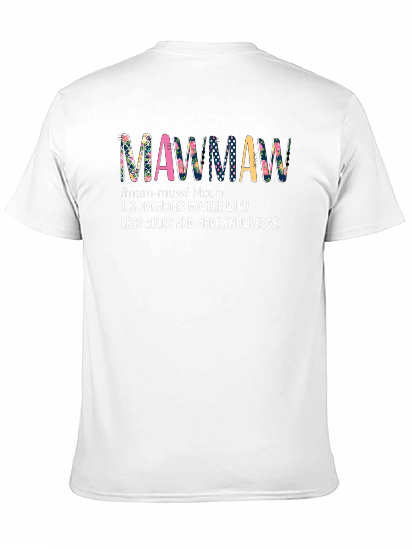 Mawmaw Definition Graphic Tee - Grandma Gift - 11