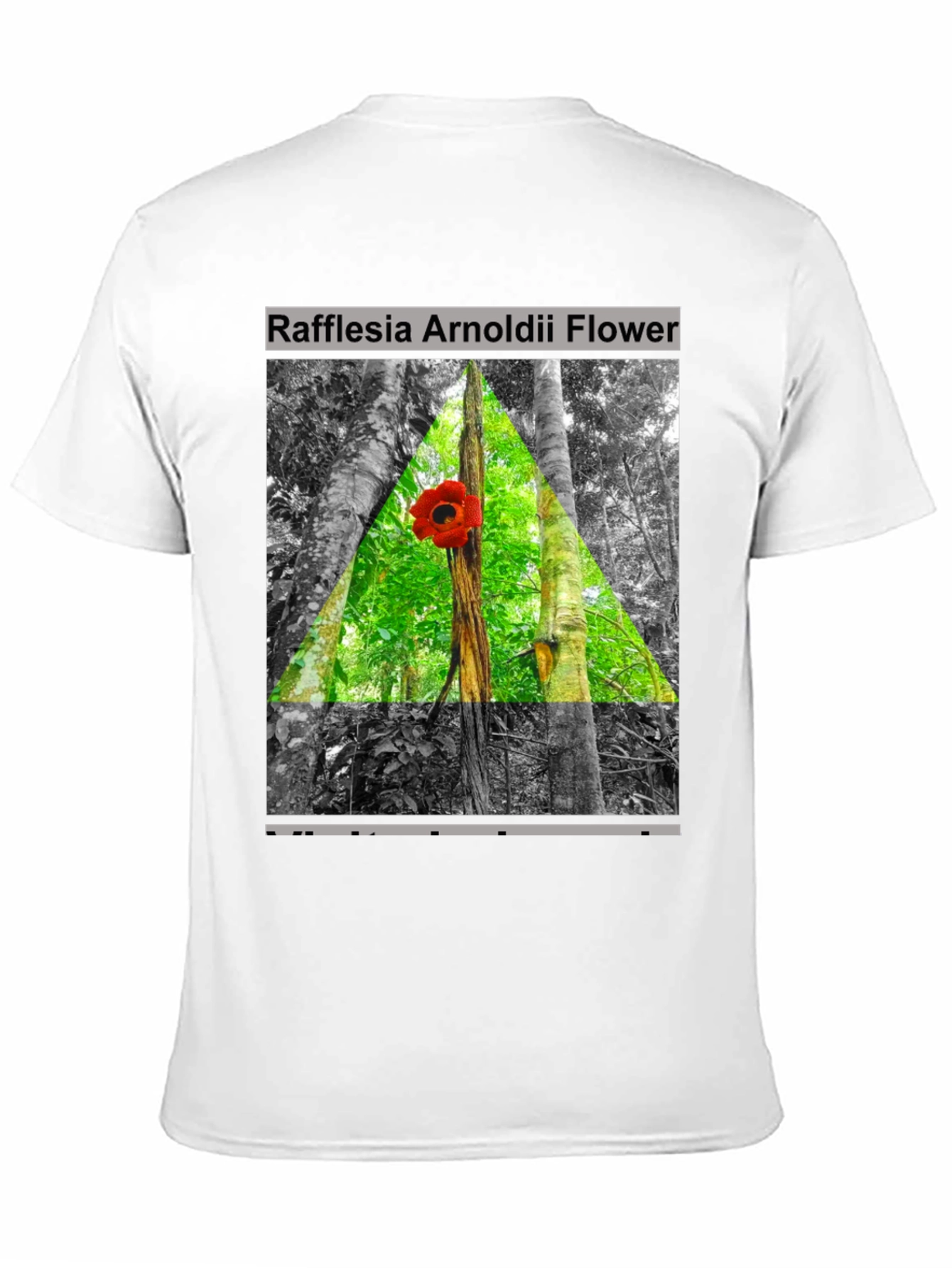 Black Rafflesia Arnoldii Flower T-Shirt view 11