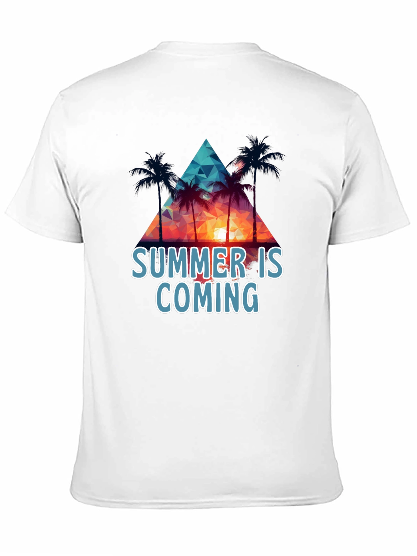 Black Summer Is Coming Black T-Shirt view 11