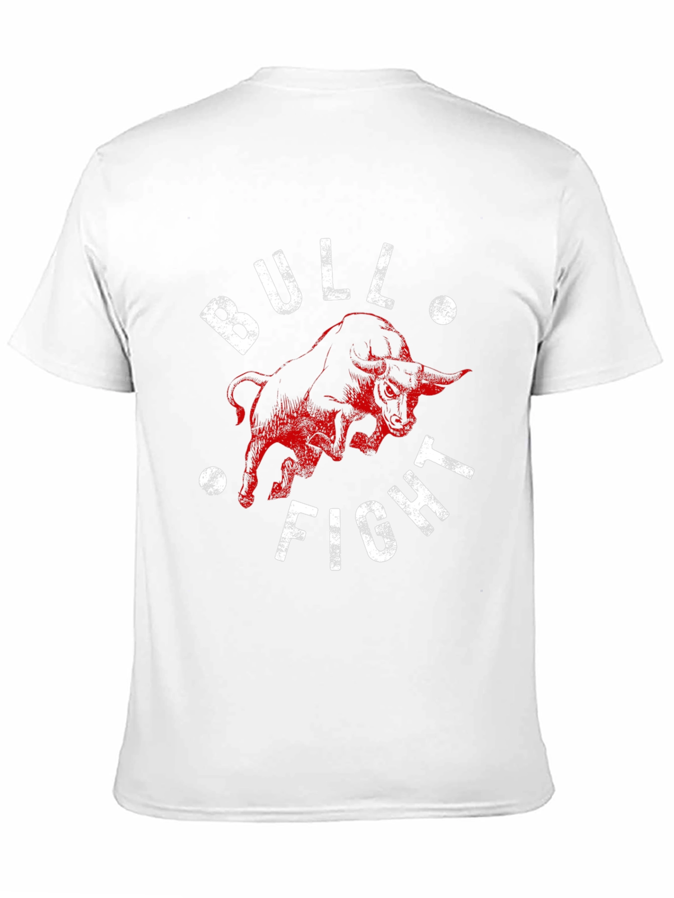 Black Bull Fight Graphic Tee - Bold & Unique Black T-Shirt view 11