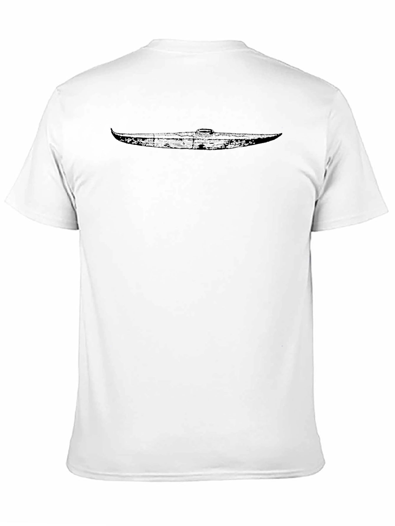 Black Men's Black Graphic Tee - Submarine Design view 11