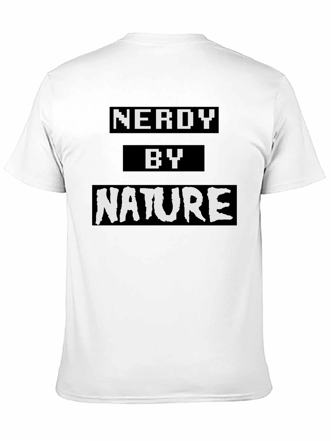 Black Nerdy By Nature Graphic Tee view 11