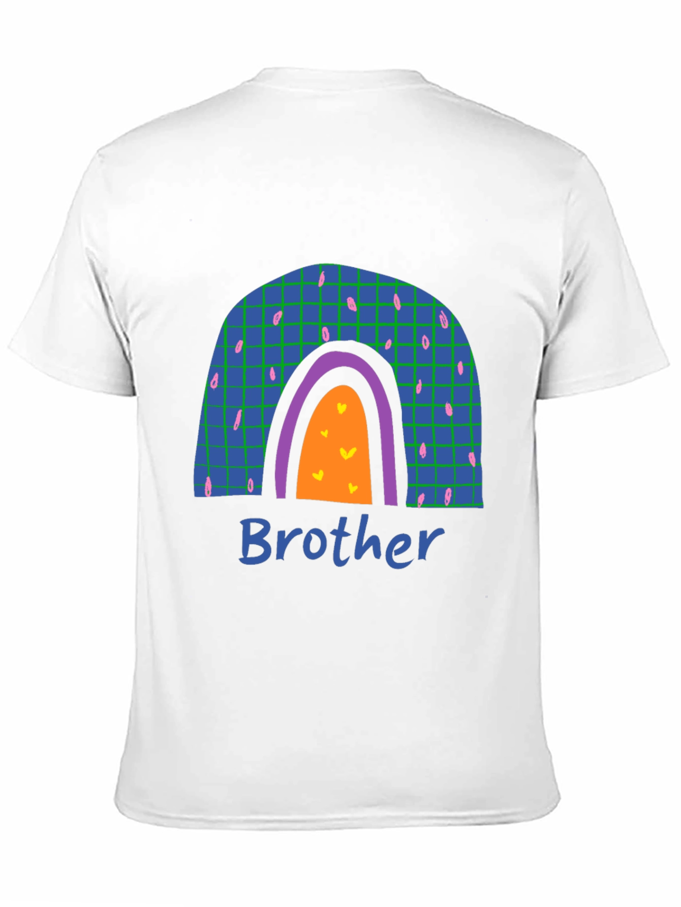 Black Brother Rainbow Graphic T-Shirt view 11