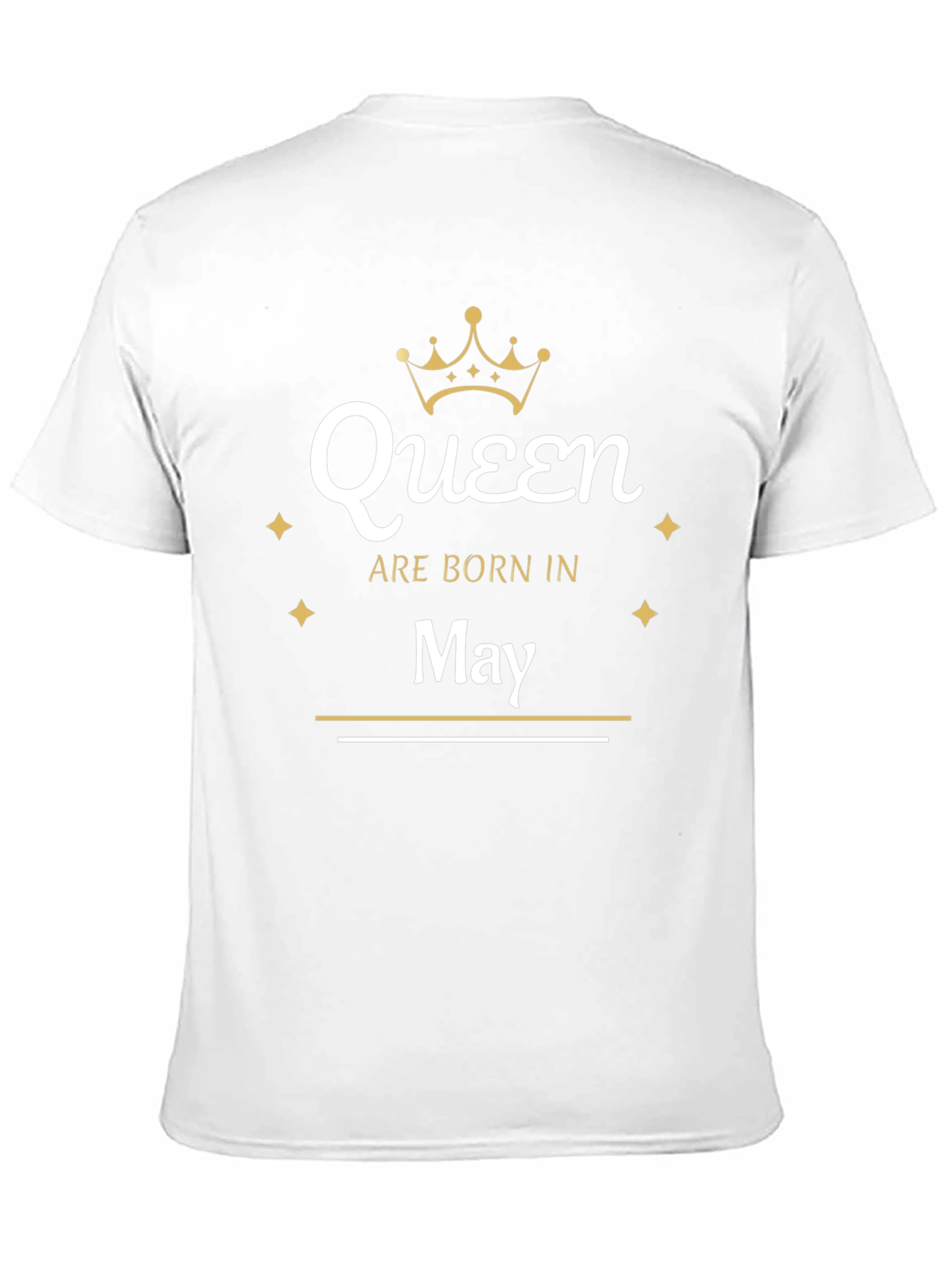 Black Queen Born in May Black T-Shirt view 11